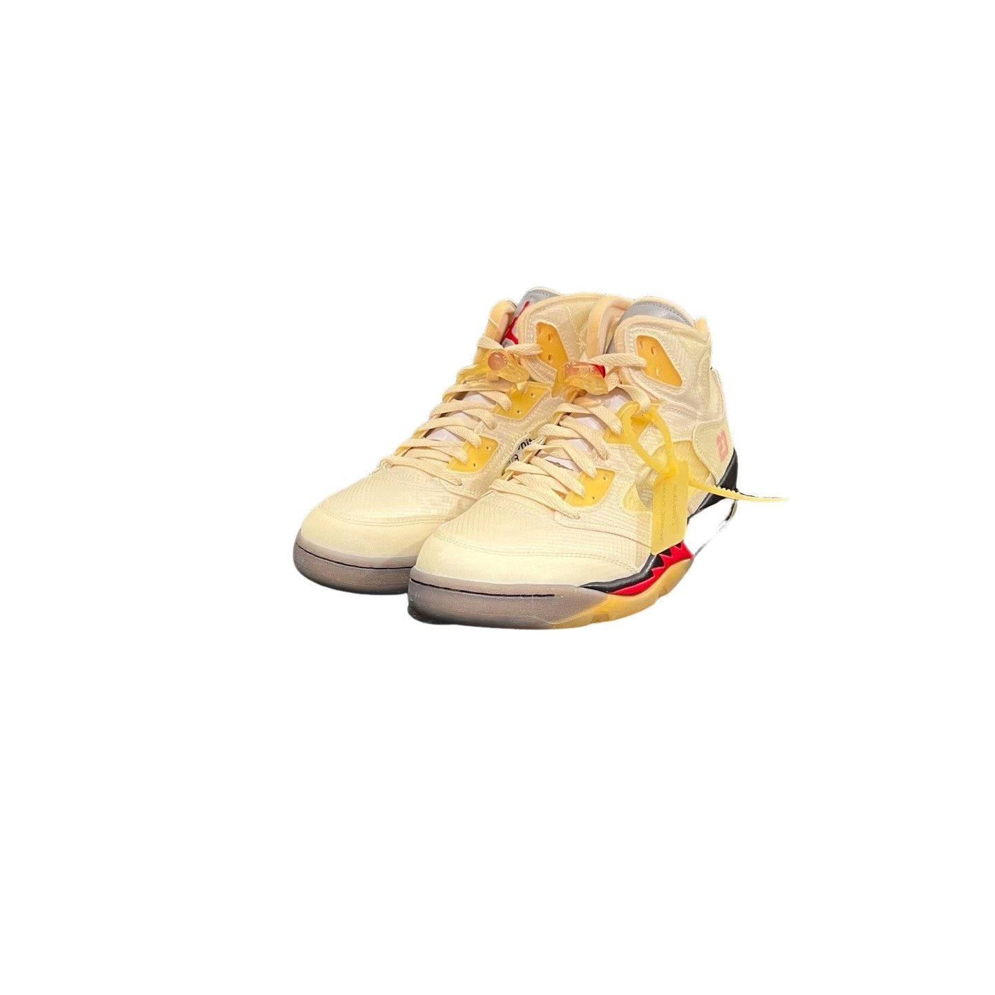 Nike Off-White x Nike Air Jordan 5 Sail Size 11 Size US 11 / EU 44 - 1 Thumbnail