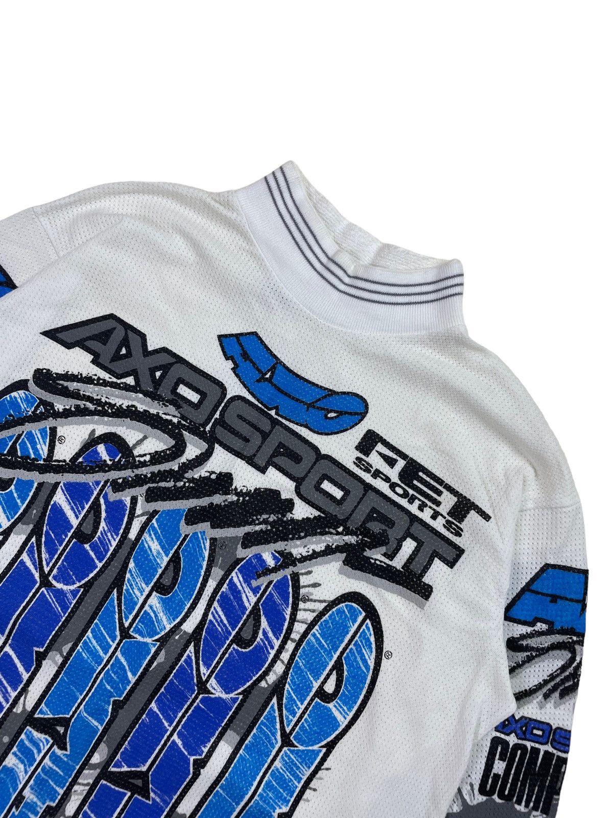 Gear for Sports Vtg US Made AXO Sport Racing Motocross Mashed Shirt Size US L / EU 52-54 / 3 - 5 Thumbnail