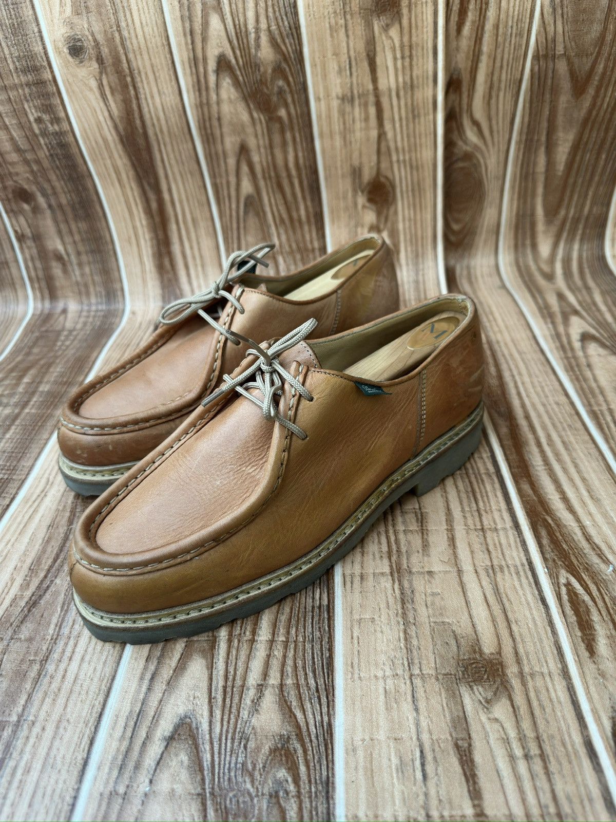 Paraboot Paraboot Michael Marche Lisse Marron Tylorean Size US 8 / EU 41 - 2 Thumbnail