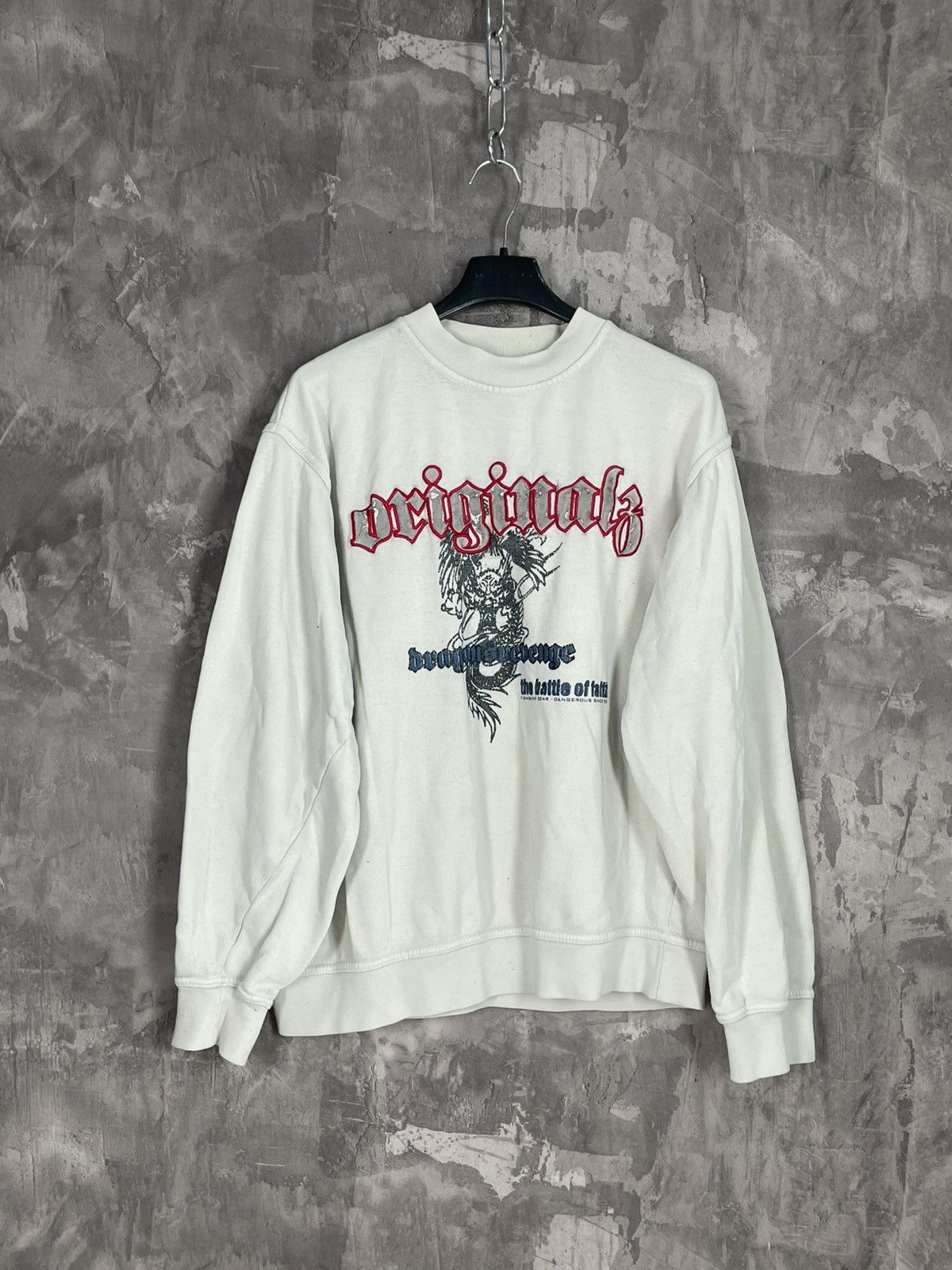 Vintage Vintage Fishbone y2k Tribal Rap Retro Vibe Sweatshirt Size US M / EU 48-50 / 2 - 1 Thumbnail