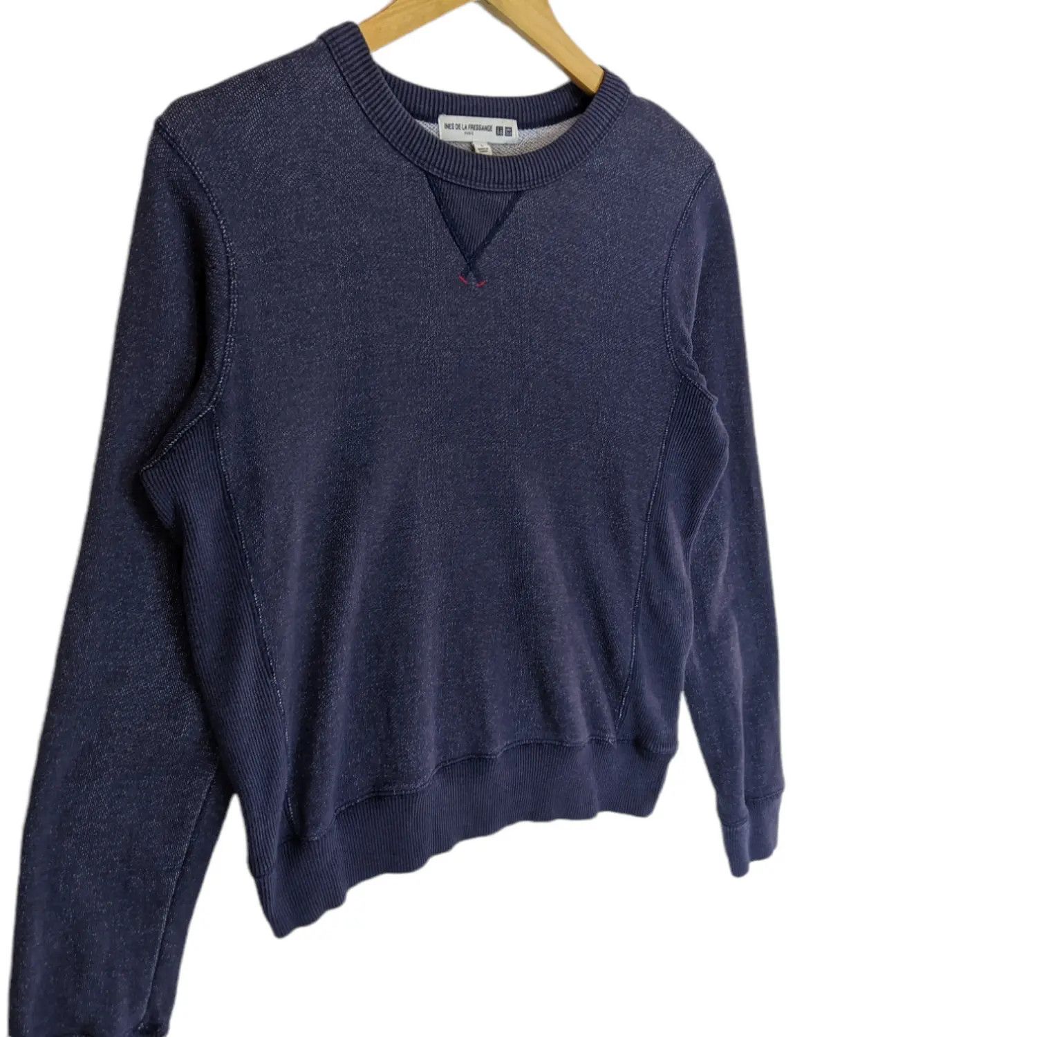 Japanese Brand × Uniqlo UNIQLO x Ines De La Fressange Reverse Weave Style Jumper Size M / US 6-8 / IT 42-44 - 3 Thumbnail