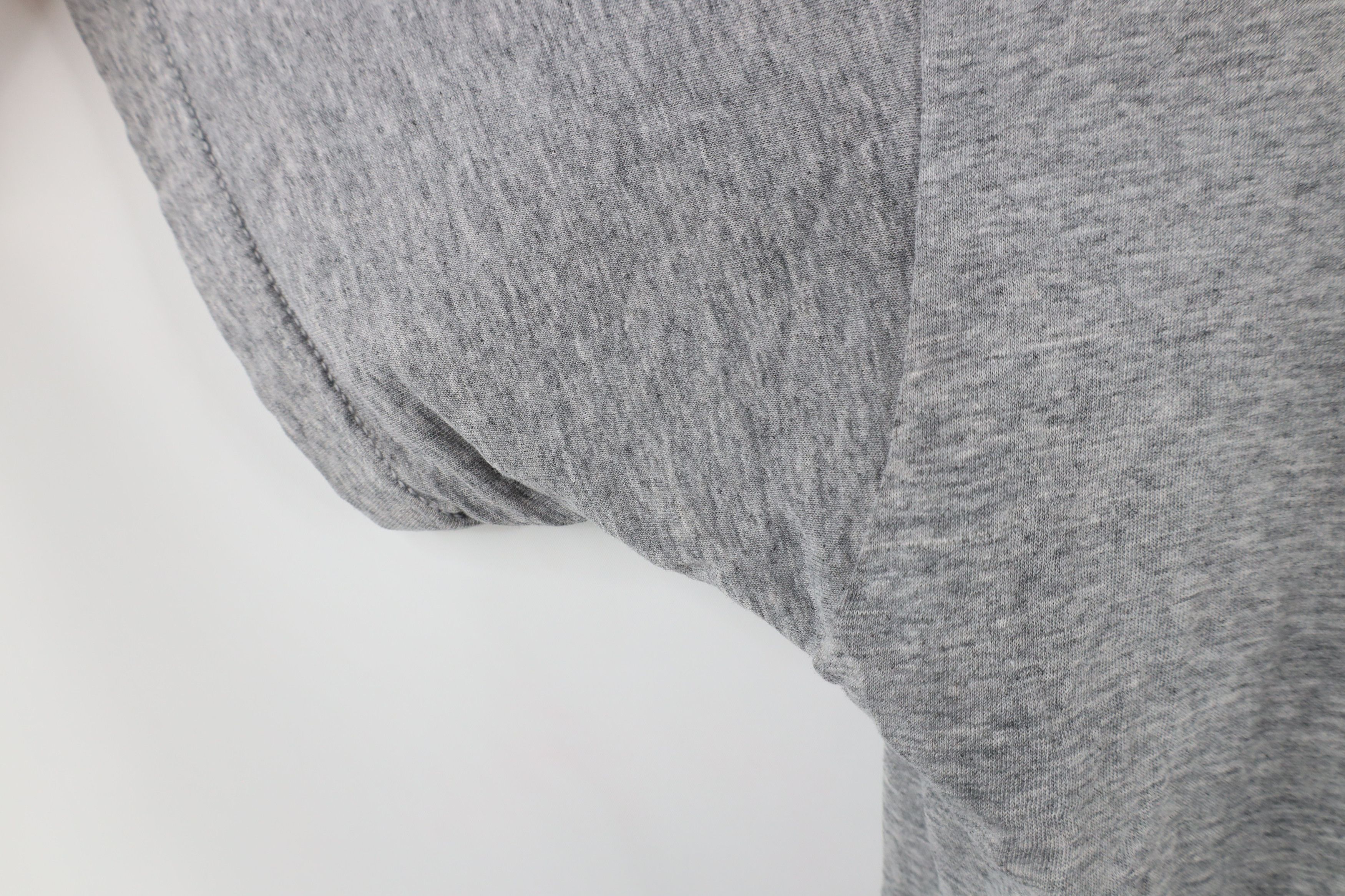 Vintage Vintage 90s Streetwear Blank Pocket T-Shirt Heather Gray Size US L / EU 52-54 / 3 - 6 Thumbnail