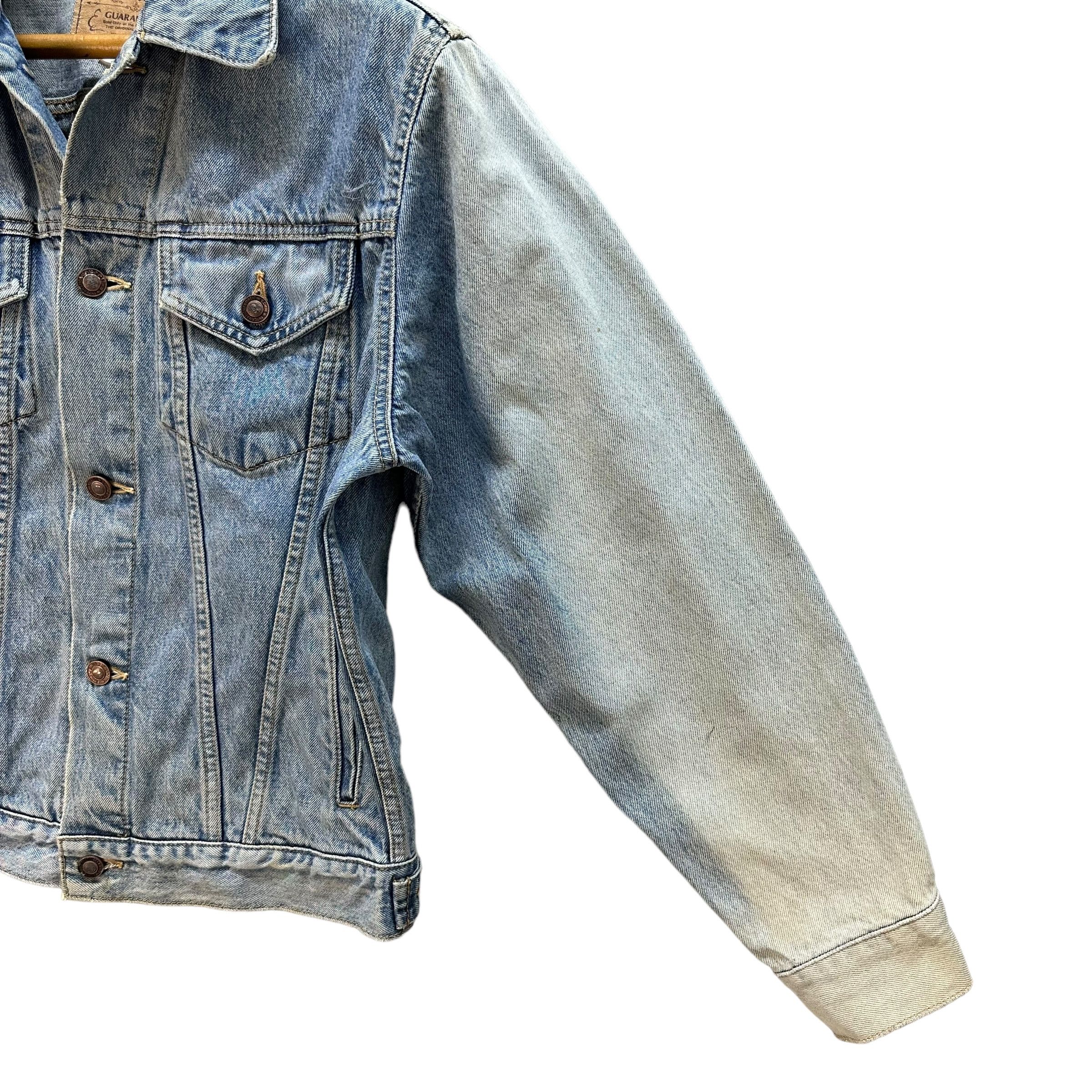 Edwin 80's Edwin 5081 Washed Denim Jacket #A23-0521 Size US L / EU 52-54 / 3 - 7 Thumbnail