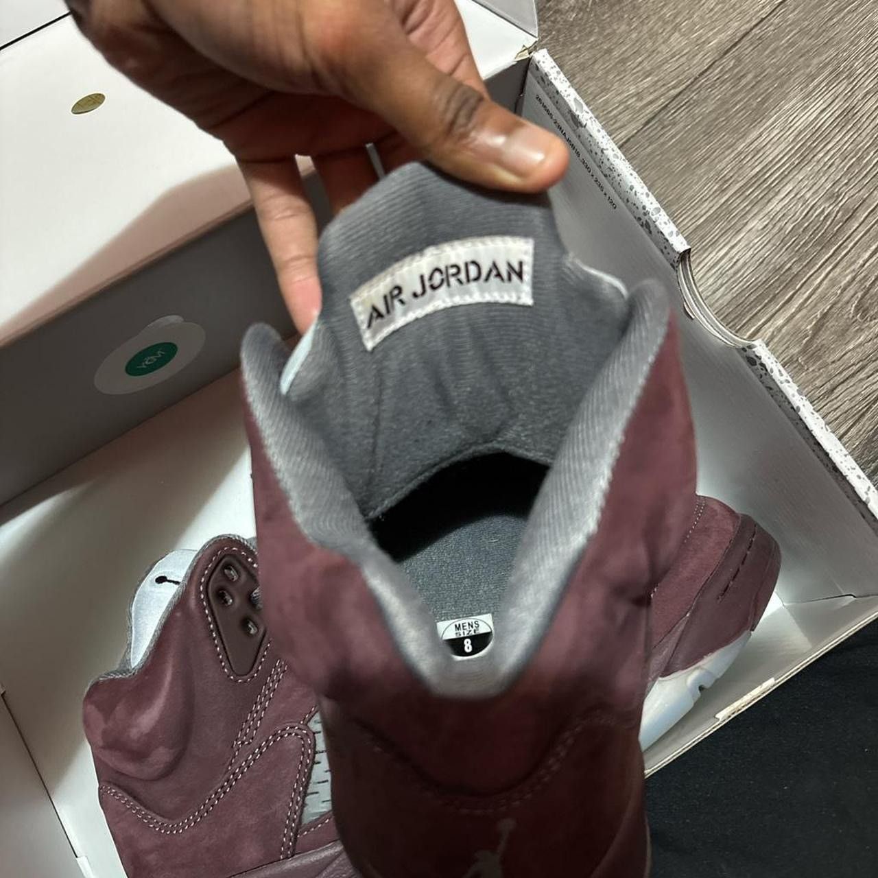 Jordan Brand Jordan 5 Burgundy size 8 Mens Size US 8 / EU 41 - 5 Thumbnail