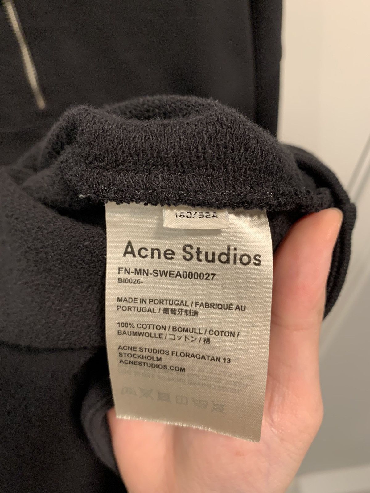 Acne Studios Acne Studios Zip Up Sweater Size US S / EU 44-46 / 1 - 3 Thumbnail