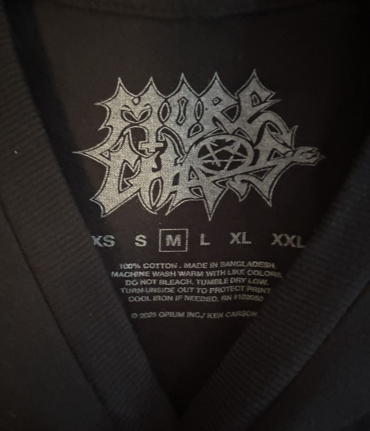 Ken Carson MORE CHAOS .38 Barrel Box Shirt Size US M / EU 48-50 / 2 - 2 Thumbnail