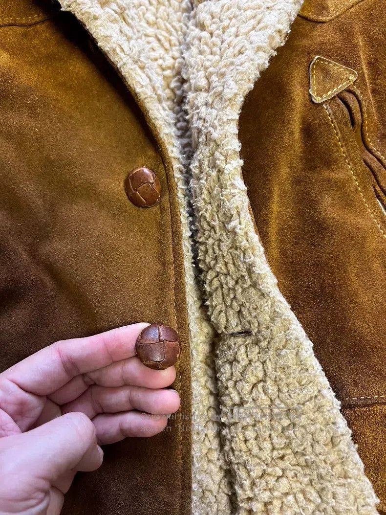 Other Fur is integrated with the farmer's leather coat Size US L / EU 52-54 / 3 - 3 Thumbnail