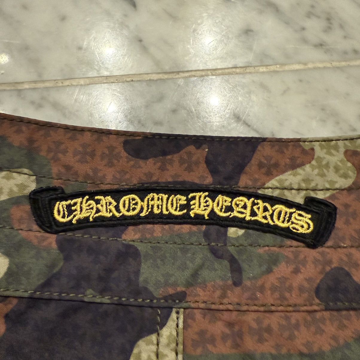 Chrome Hearts Camo Shorts