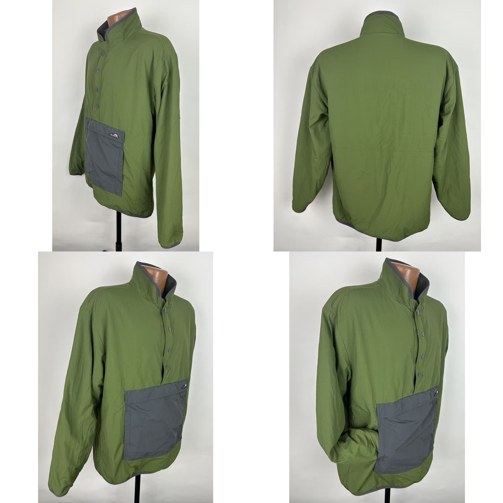 Chubbies Chubbies Fleece Pullover Mens Medium Reversible Olive Green Camo Print Pineapple Size US M / EU 48-50 / 2 - 8 Thumbnail