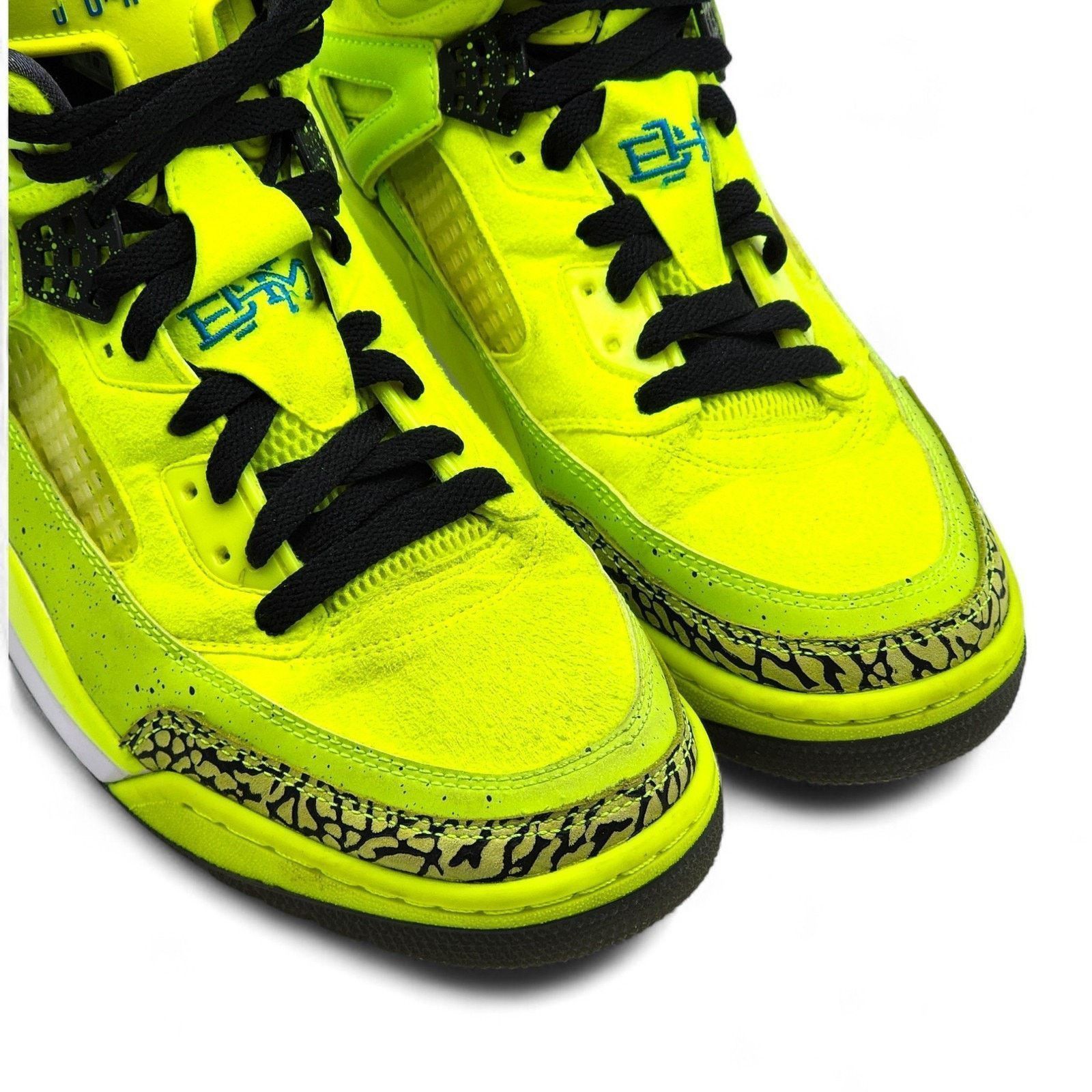 Jordan Brand × Nike Spizike BHM Volt Green Men’s Retro 579593-712 Sneakers US 10 Size US 10 / EU 43 - 6 Thumbnail