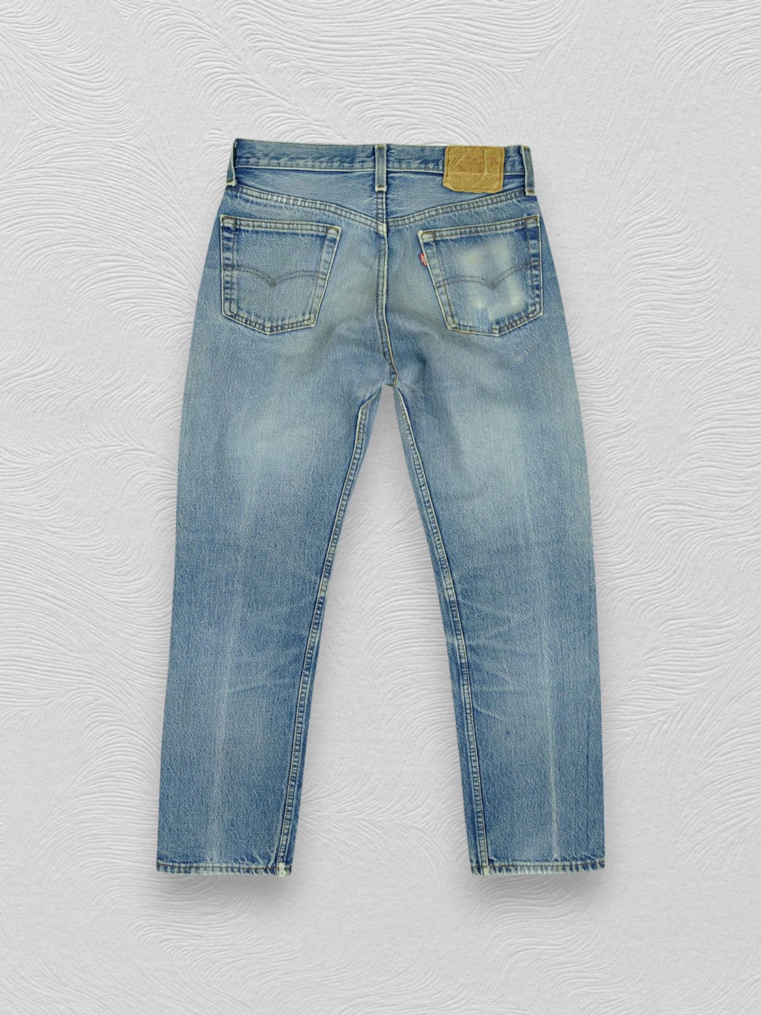 Levi's 80s Blue Vintage Levi's 501 USA Jeans 30x29 Denim -JN086 Size US 30 / EU 46 - 2 Thumbnail