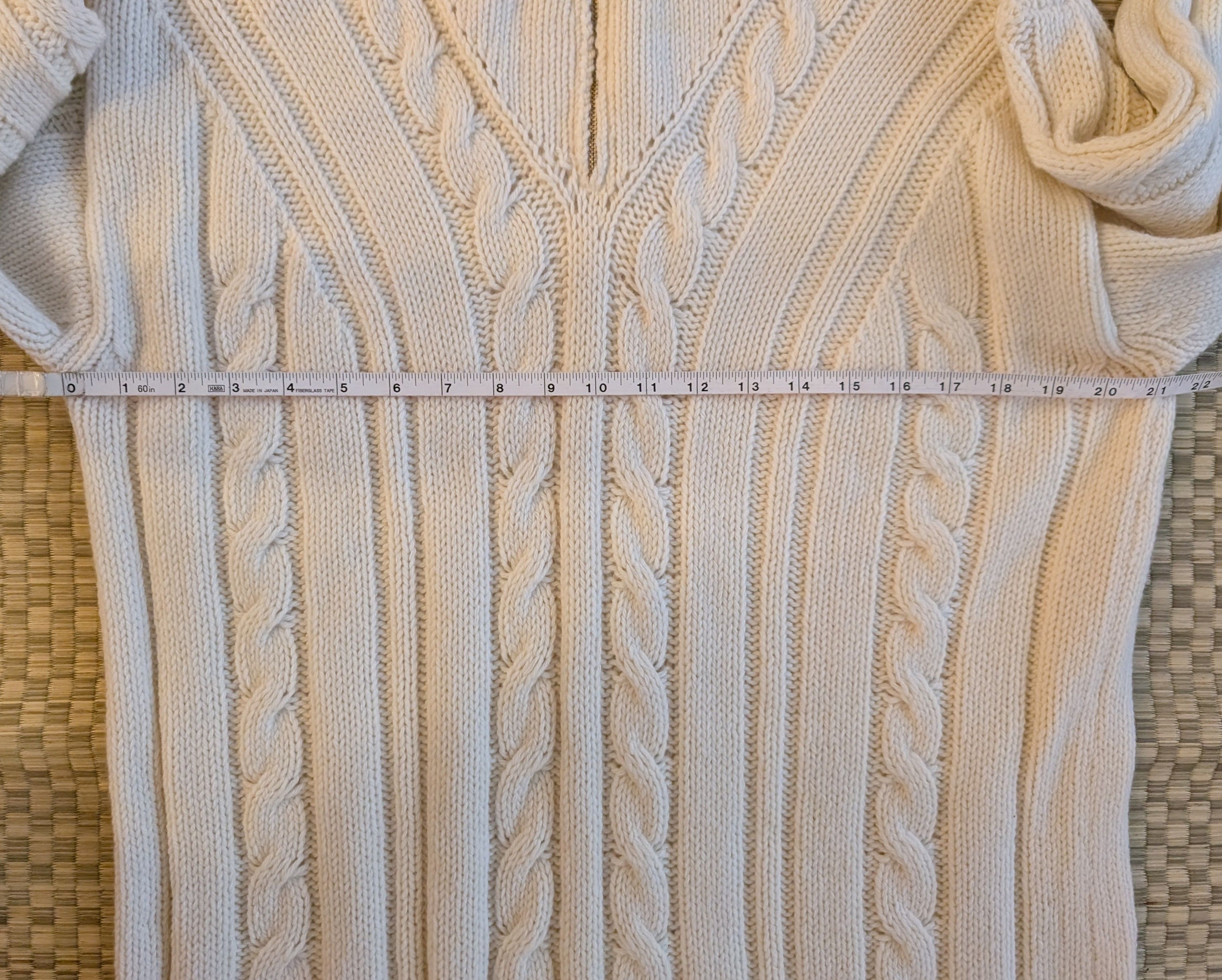 Designer NWT We Norwegians Trysil Cable Knit Wool Cashmere Cardigan Size S / US 4 / IT 40 - 6 Thumbnail