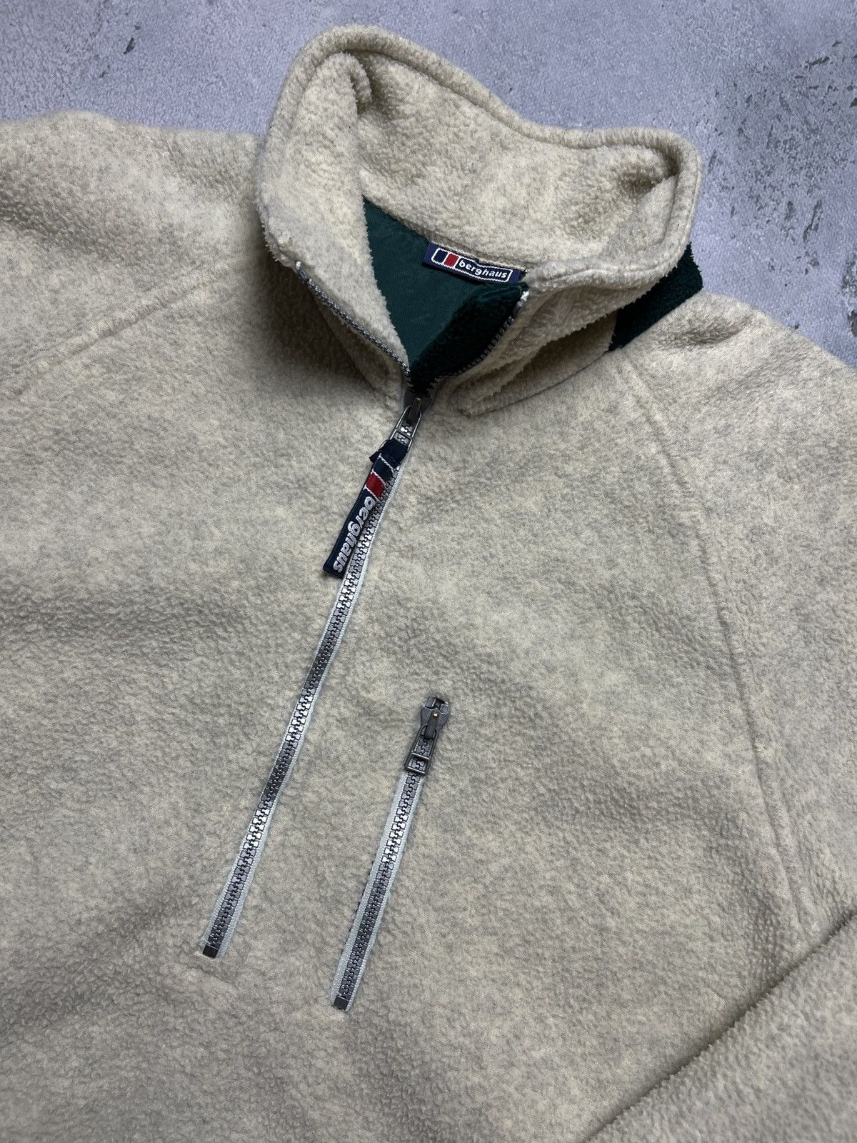 Berghaus Berghaus Teddy Fleece Polartec Mens Anorak Jacket 1/2Zip 90s Size US L / EU 52-54 / 3 - 7 Thumbnail