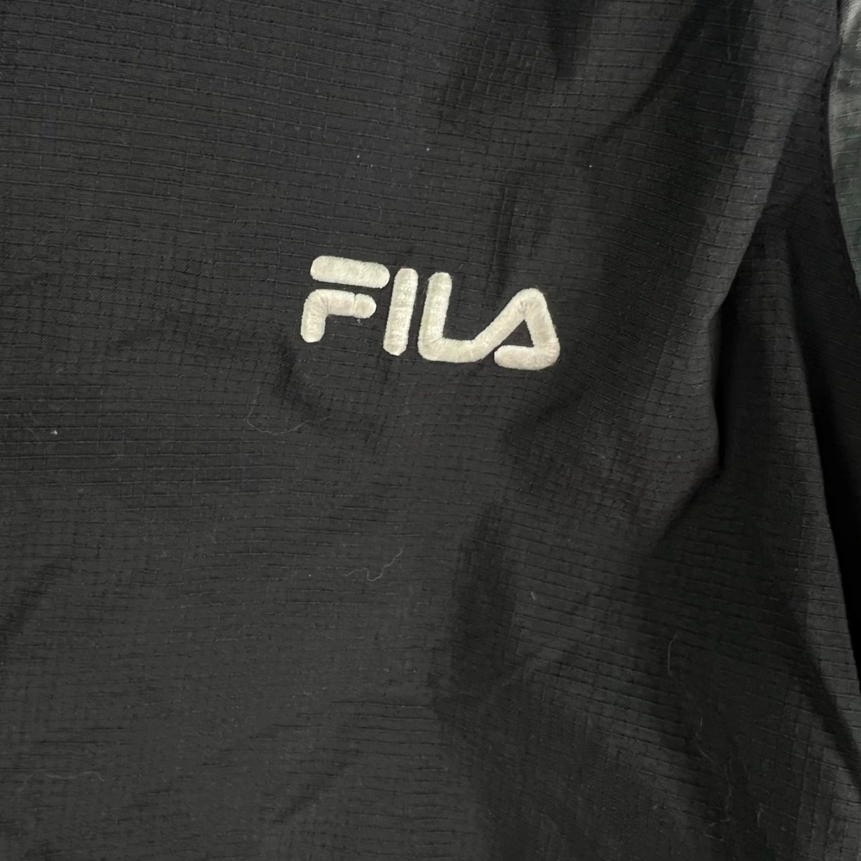 Fila FILA 3-in-1 Jacket Mens XL Black Zip Up Hooded Sports Casual Workwear Size US XL / EU 56 / 4 - 2 Thumbnail