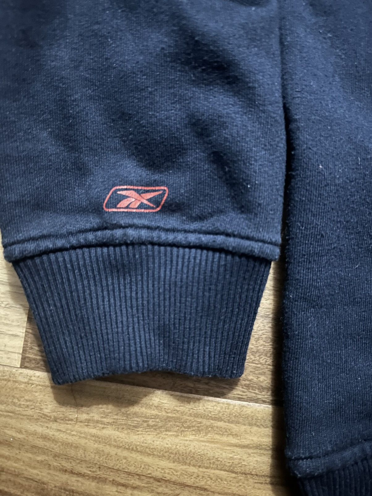 Reebok Very rare navy blue Reebok sweatshirt Size US M / EU 48-50 / 2 - 4 Thumbnail