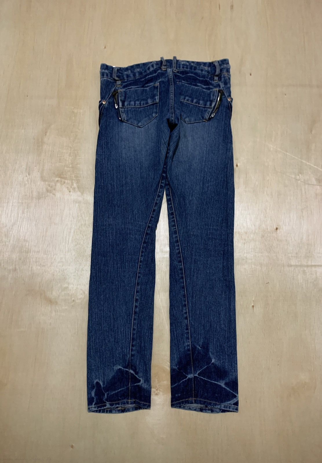 Hysteric Glamour Y2k Olive des Olive Multi Zipper Jeans Size US 32 / EU 48 - 6 Thumbnail