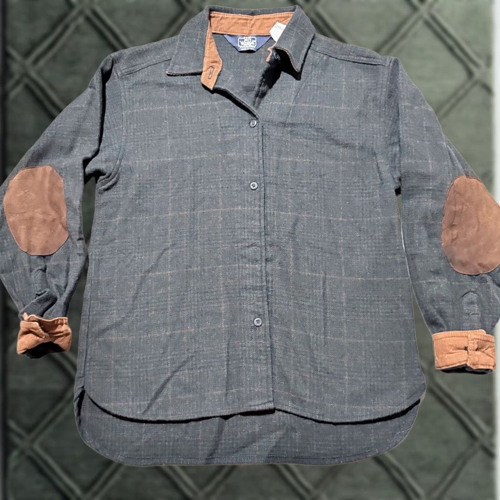 Vintage VINTAGE Woolrich Shirt Gray Plaid USA Made Women's M Size M / US 6-8 / IT 42-44 - 1 Thumbnail