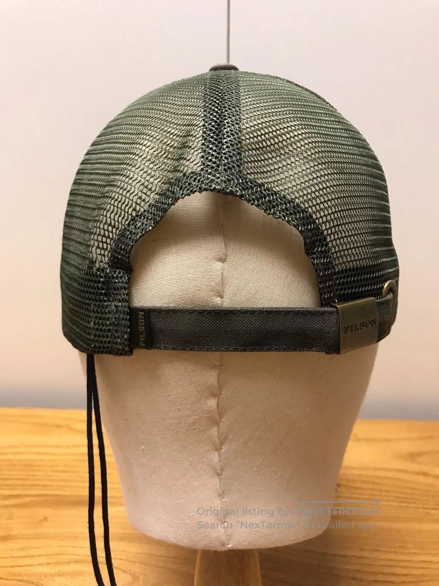 Filson Filson Otter Green Waxed Canvas Cap. Size ONE SIZE - 6 Thumbnail