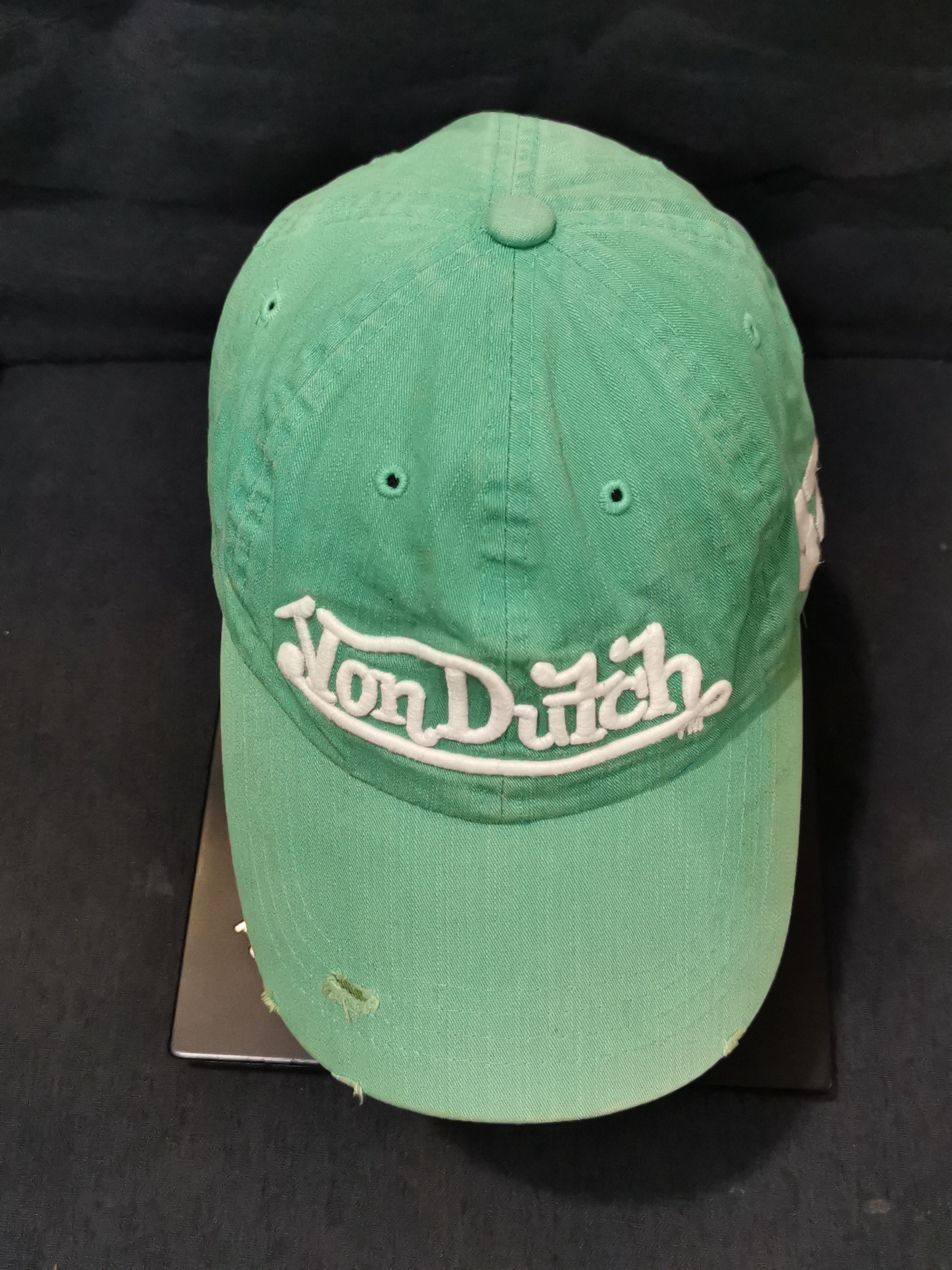 Vintage × Von Dutch Vintage Von Dutch Hats Distressed Design - Embroidery Size ONE SIZE - 5 Thumbnail