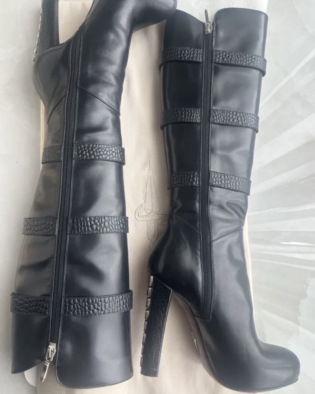 Paciotti Cesare Paciotti Dagger Heels Size US 6 / IT 36 - 2 Thumbnail
