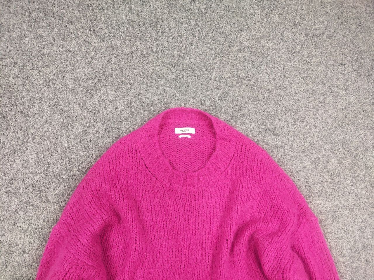 Isabel Marant Isabel Marant Etoile Sayers Pink Knit Oversized Sweater Size L / US 10 / IT 46 - 1 Thumbnail