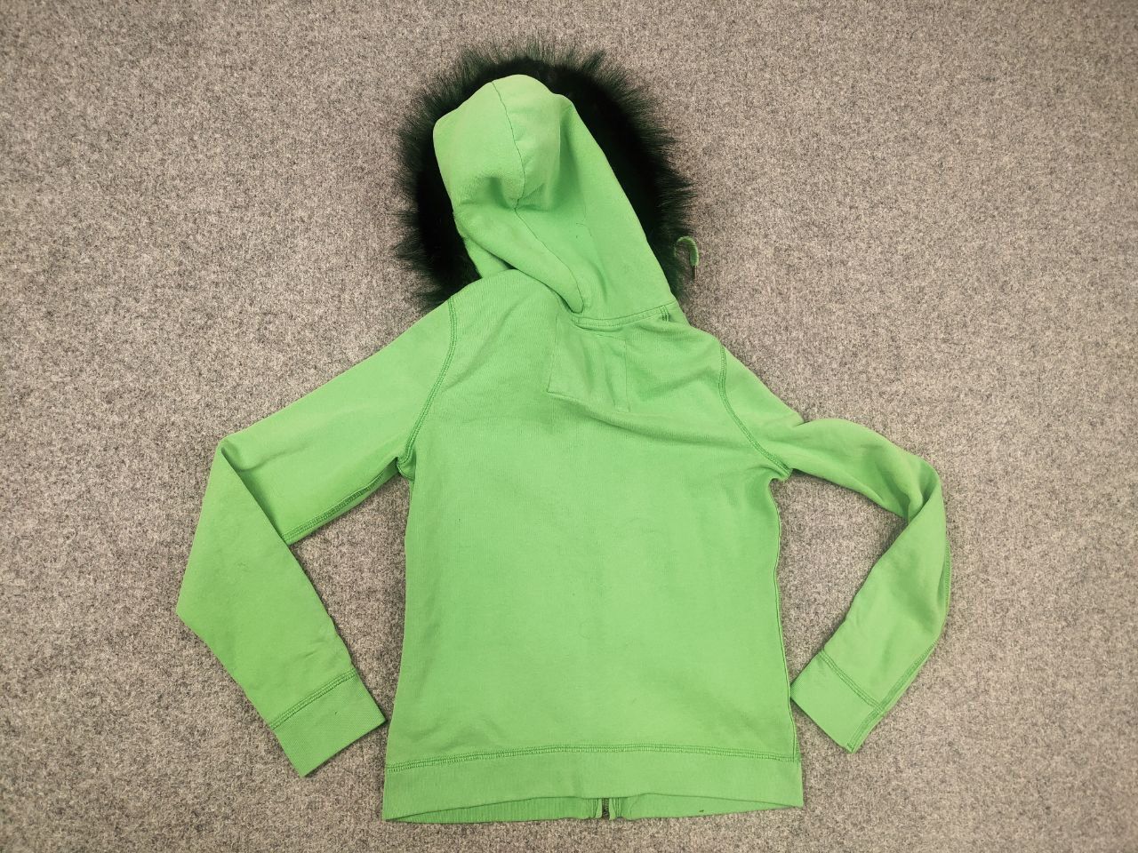 Abercrombie & Fitch Vintage Abercrombie Zip Fur Hoodie Y2K if six was nine LGB Size M / US 6-8 / IT 42-44 - 10 Thumbnail