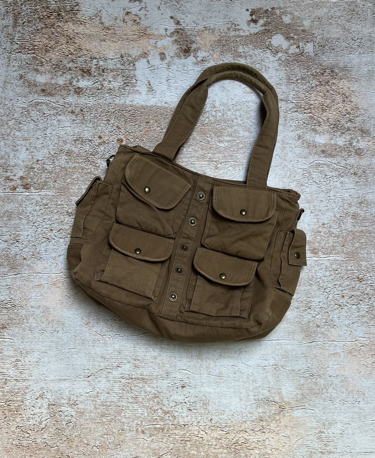 Japanese Brand × Vintage Vintage Japanese multi pocket bag Size ONE SIZE - 1 Thumbnail