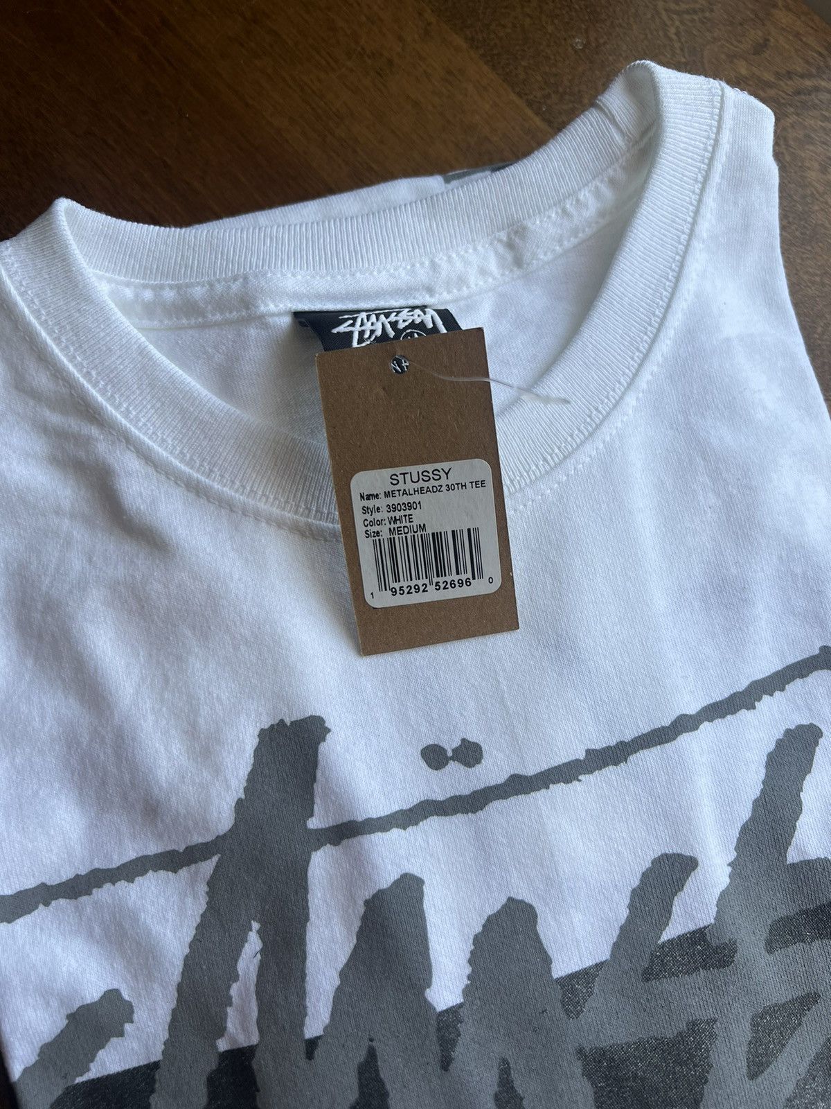 Stussy × Vintage Stüssy Goldie Metalheadz 30th Anniversary Tee Shirt Size US M / EU 48-50 / 2 - 4 Thumbnail