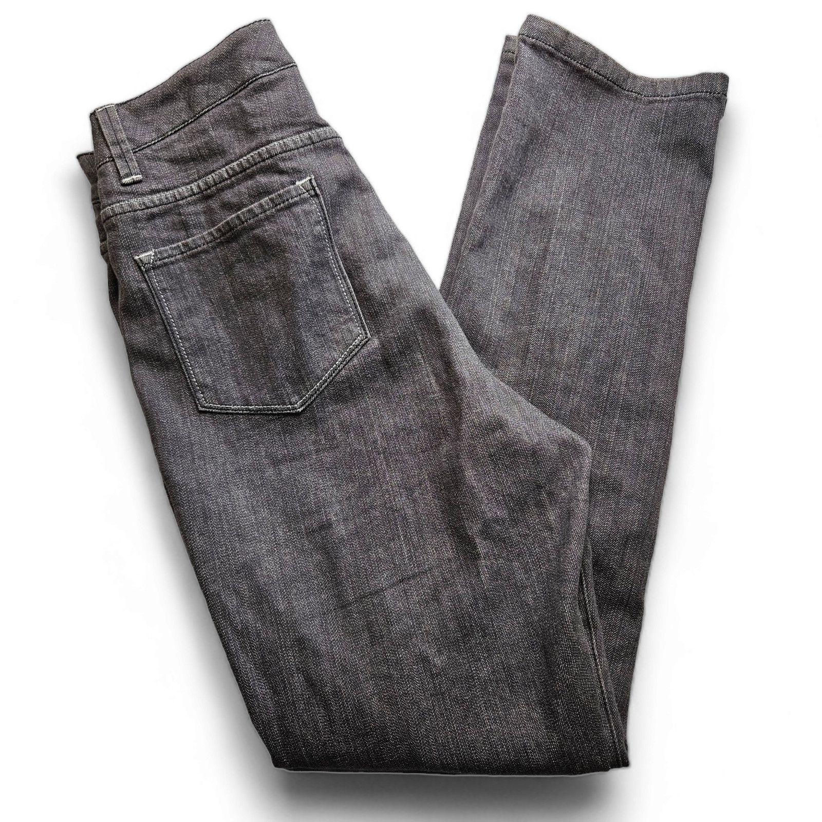 Bill Blass EUC Bill Blass High Rise Straight Jeans Sz. 10x31 Dark Gray Size 32" / US 10 / IT 46 - 1 Thumbnail