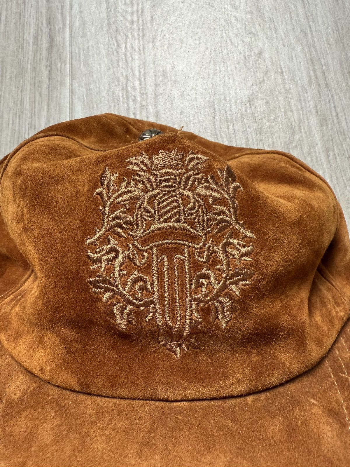 Chrome Hearts Chrome Hearts Suede Vine Dagger 5-Panel cap Size ONE SIZE - 3 Thumbnail