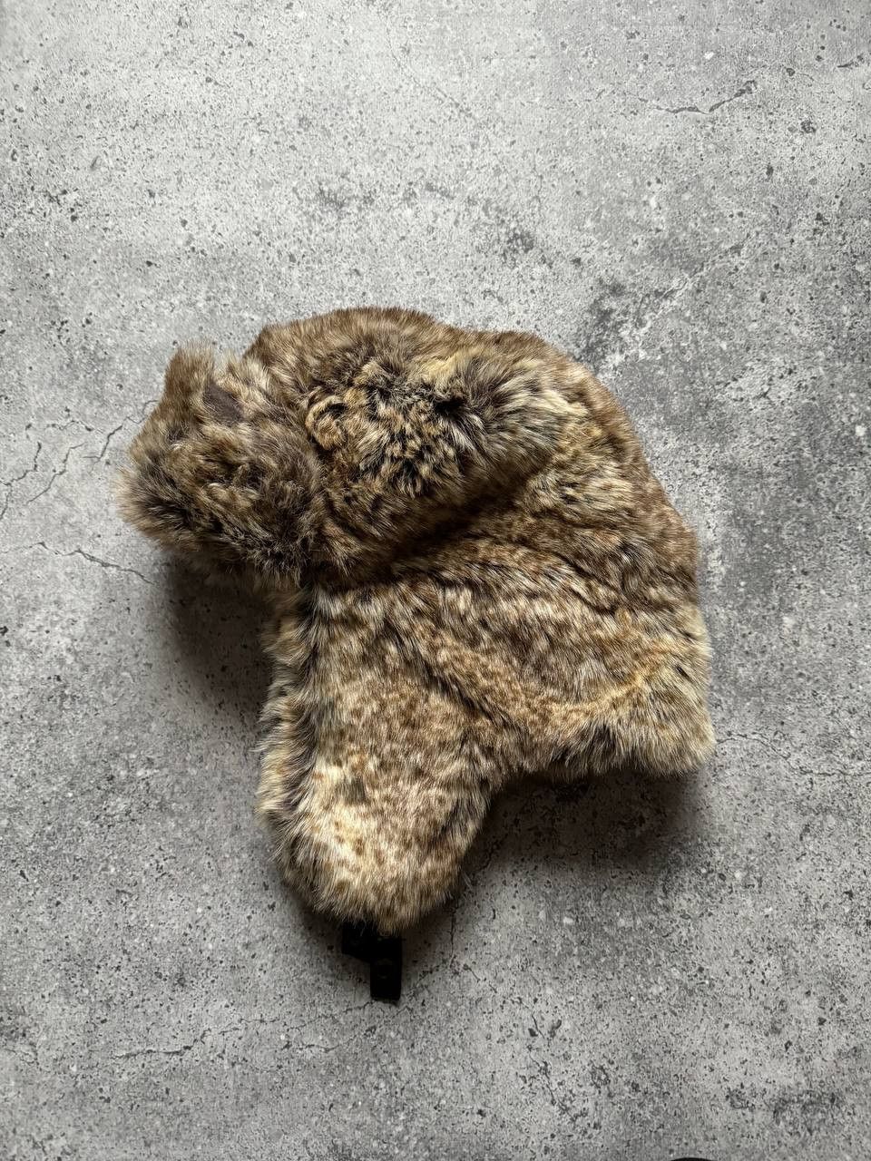 Japanese Brand × Vintage y2K archival japan fur fuzzy USHANKA trapper hat Size ONE SIZE - 3 Thumbnail