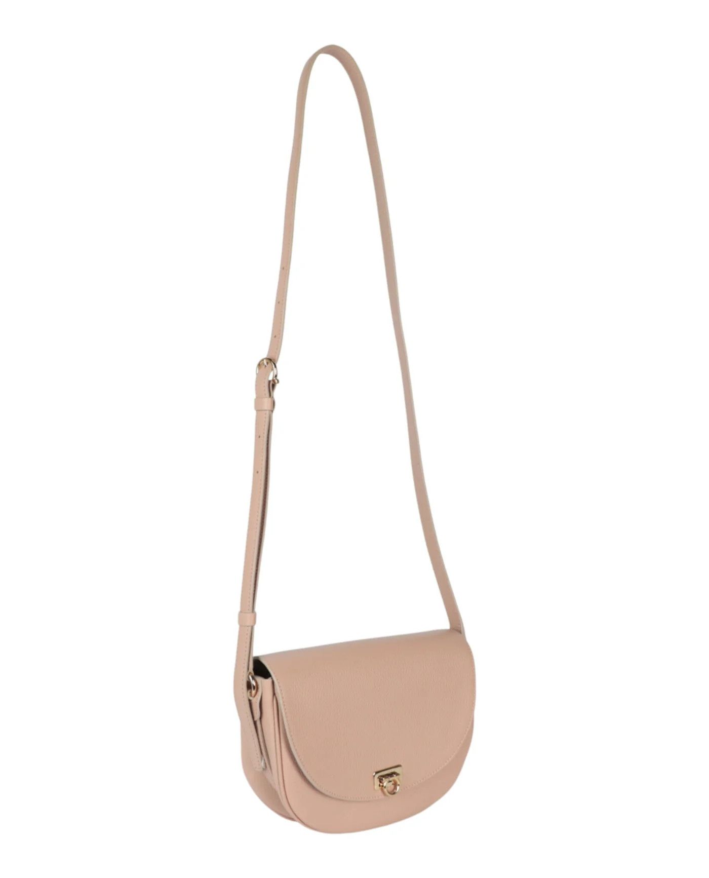 Salvatore Ferragamo o1s1rm1124 Size: OS / Buckle Crossbody Bag in Amaretti Size ONE SIZE - 4 Thumbnail