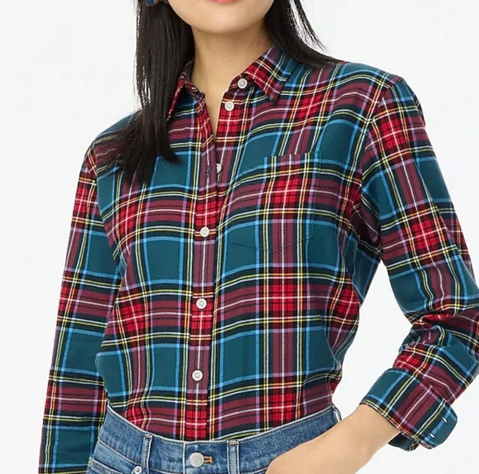 J.Crew J Crew Flannel shirt Size XS / US 0-2 / IT 36-38 - 1 Thumbnail