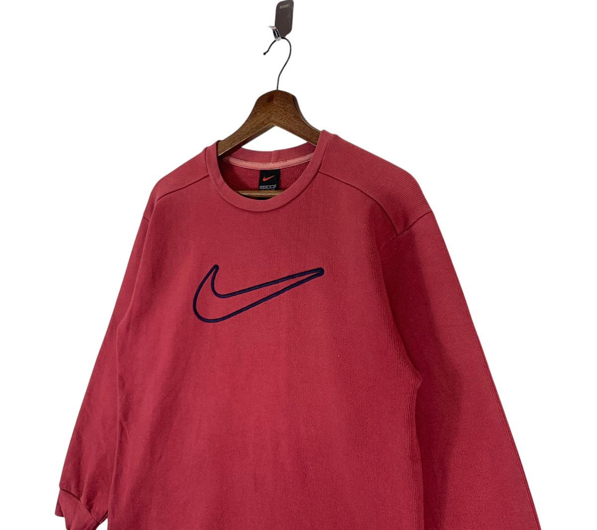 Nike × Vintage VINTAGE 90s NIKE SWOOSH SPORTSWEAR PULLOVER SWEATER Size US M / EU 48-50 / 2 - 4 Thumbnail