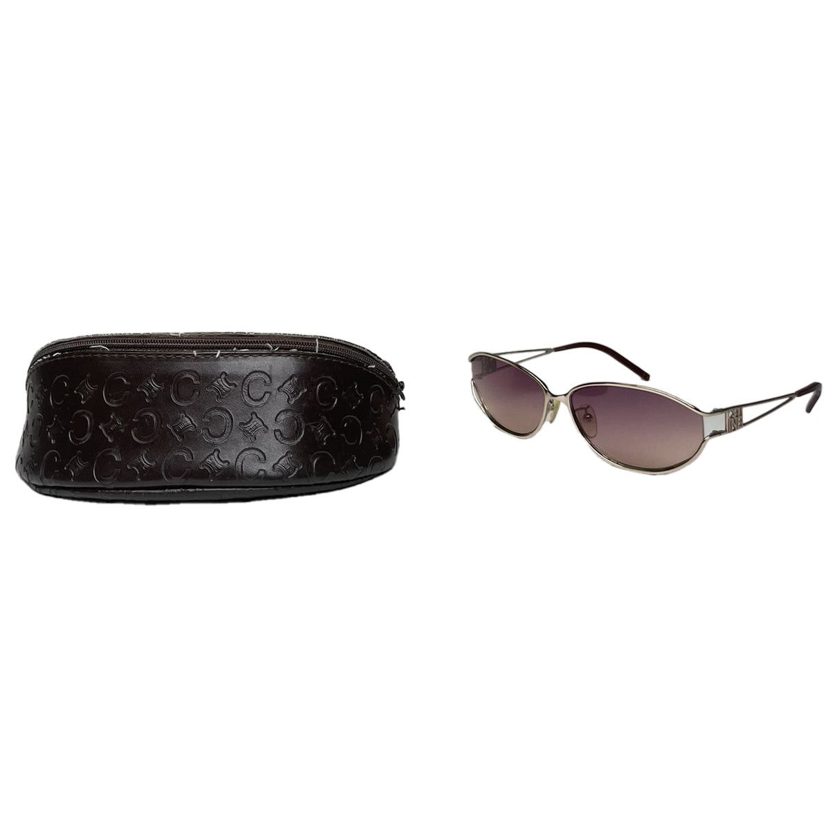 Celine Pink Metal Sunglasses Size ONE SIZE - 1 Thumbnail