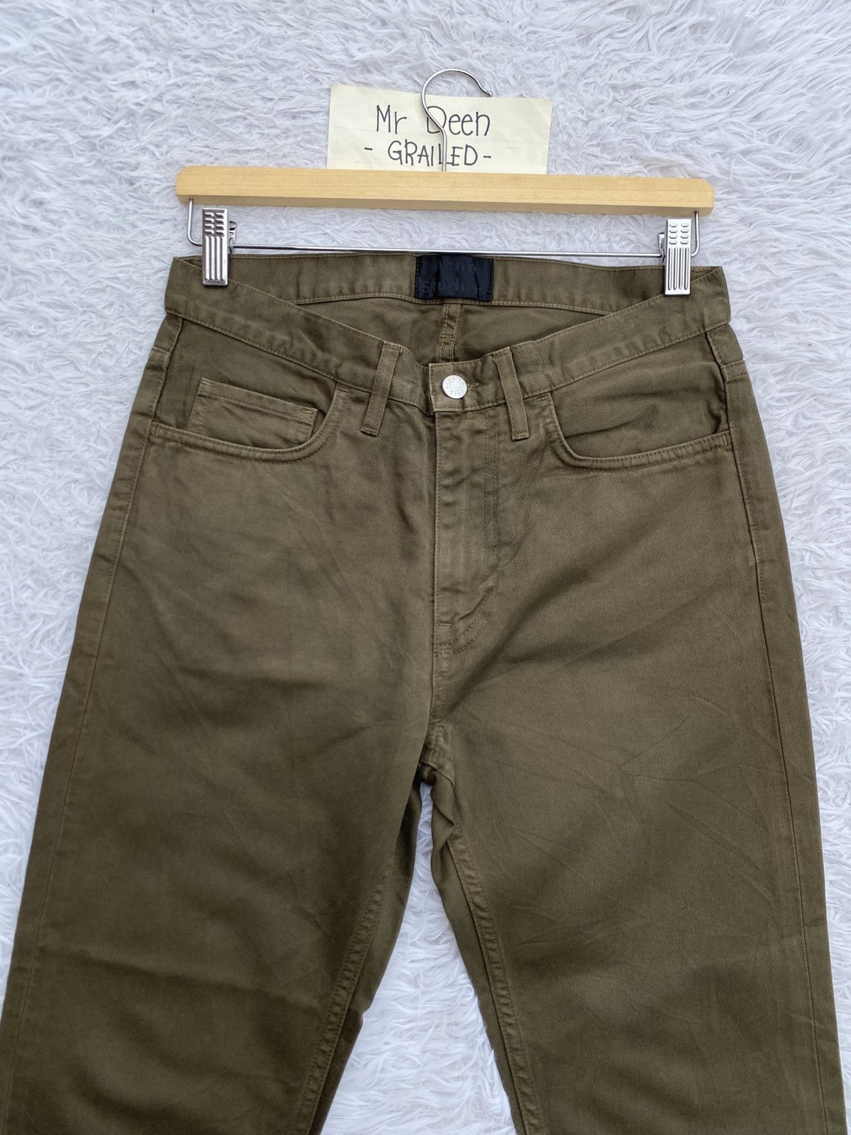 Acne Studios Rare Acne Studios Green Slack Pants Size US 29 - 7 Thumbnail