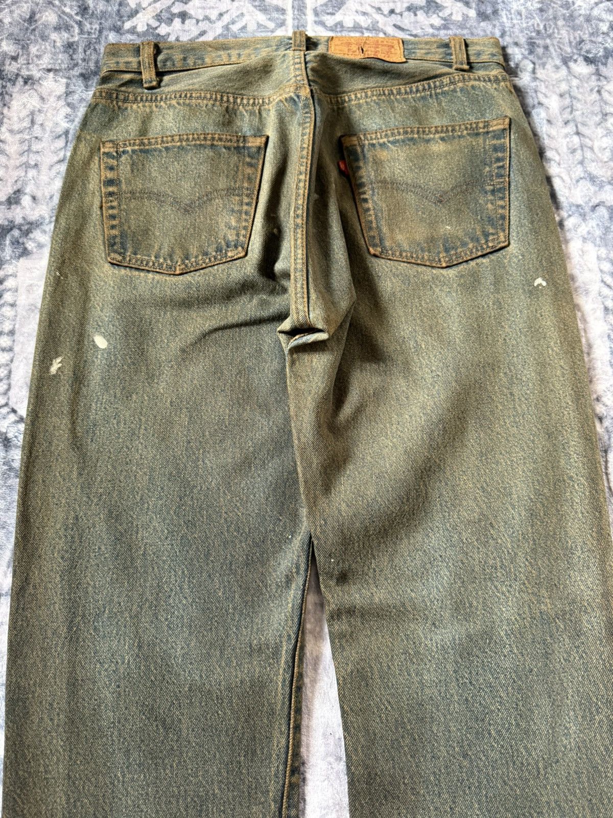 Levi's 80s Vintage Levis 501 Distressed Mud Wash Jeans Size US 30 / EU 46 - 10 Thumbnail