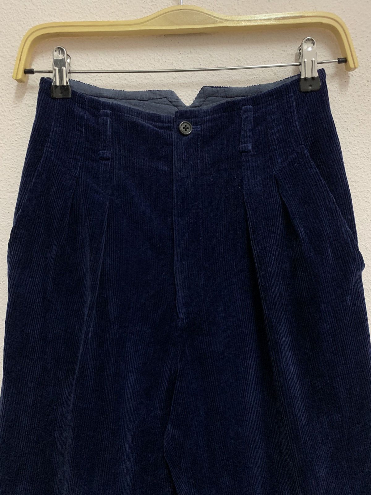 Issey Miyake Vintage 70’s ISSEY MIYAKE Hight Waist Corduroy Pants Size 23" - 2 Thumbnail