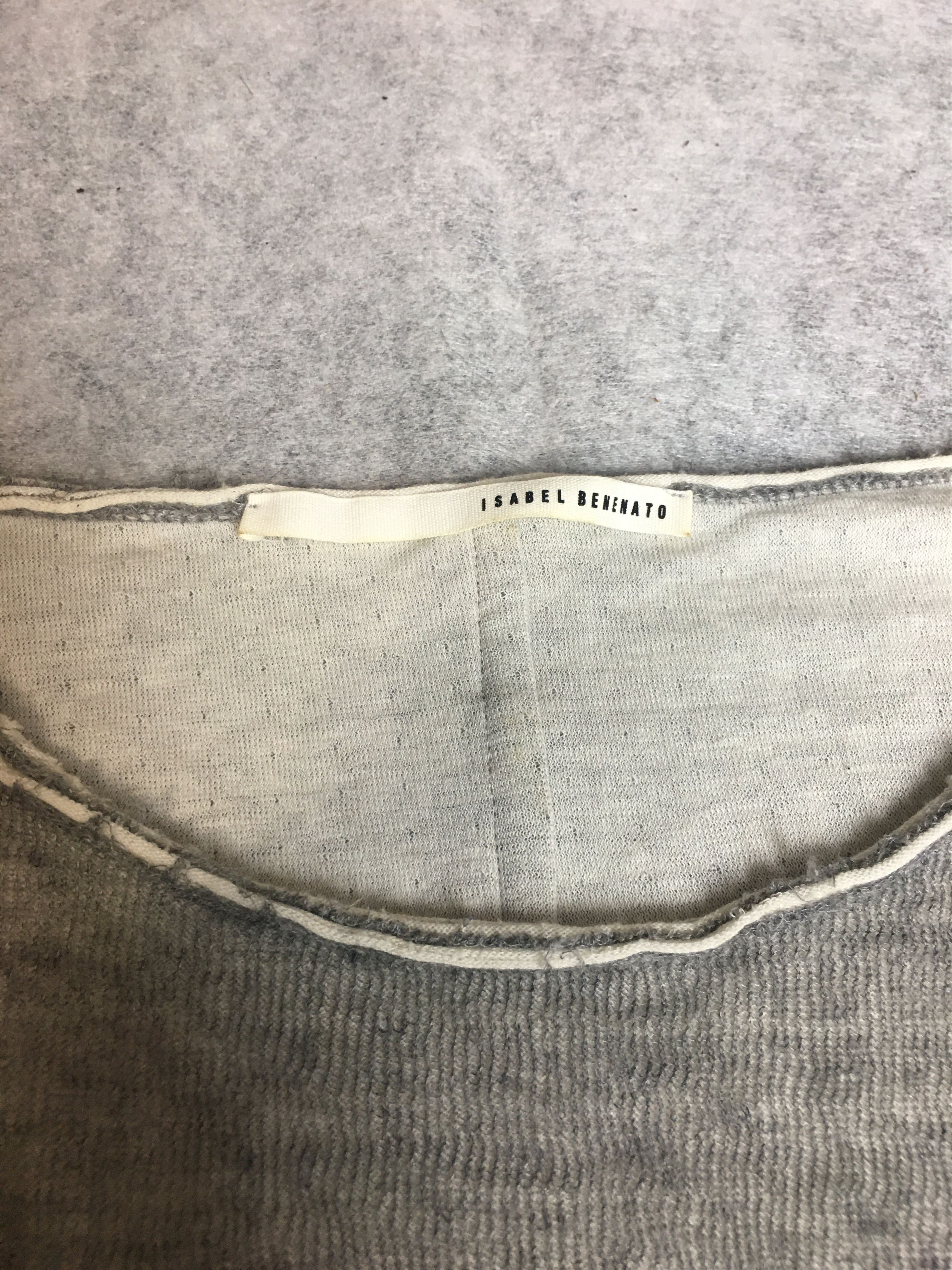 Isabel Benenato ISABEL BENENATO Long Sweater Cotton Ramie XXL Size XXL / US 16-18 / IT 52-54 - 5 Thumbnail