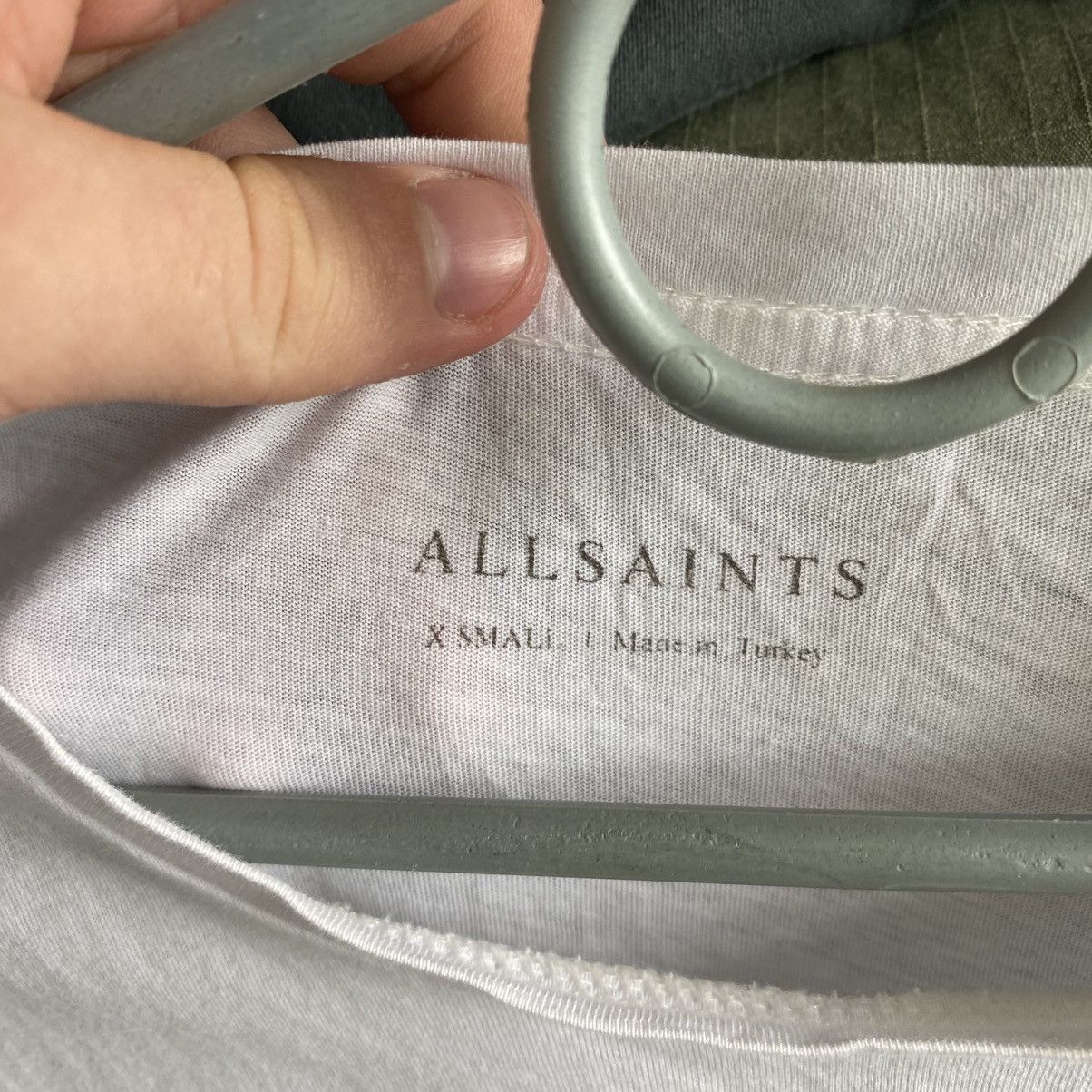 Allsaints Designer Allsaints Big Logo luxury streetwear y2k tee Size US XS / EU 42 / 0 - 4 Thumbnail