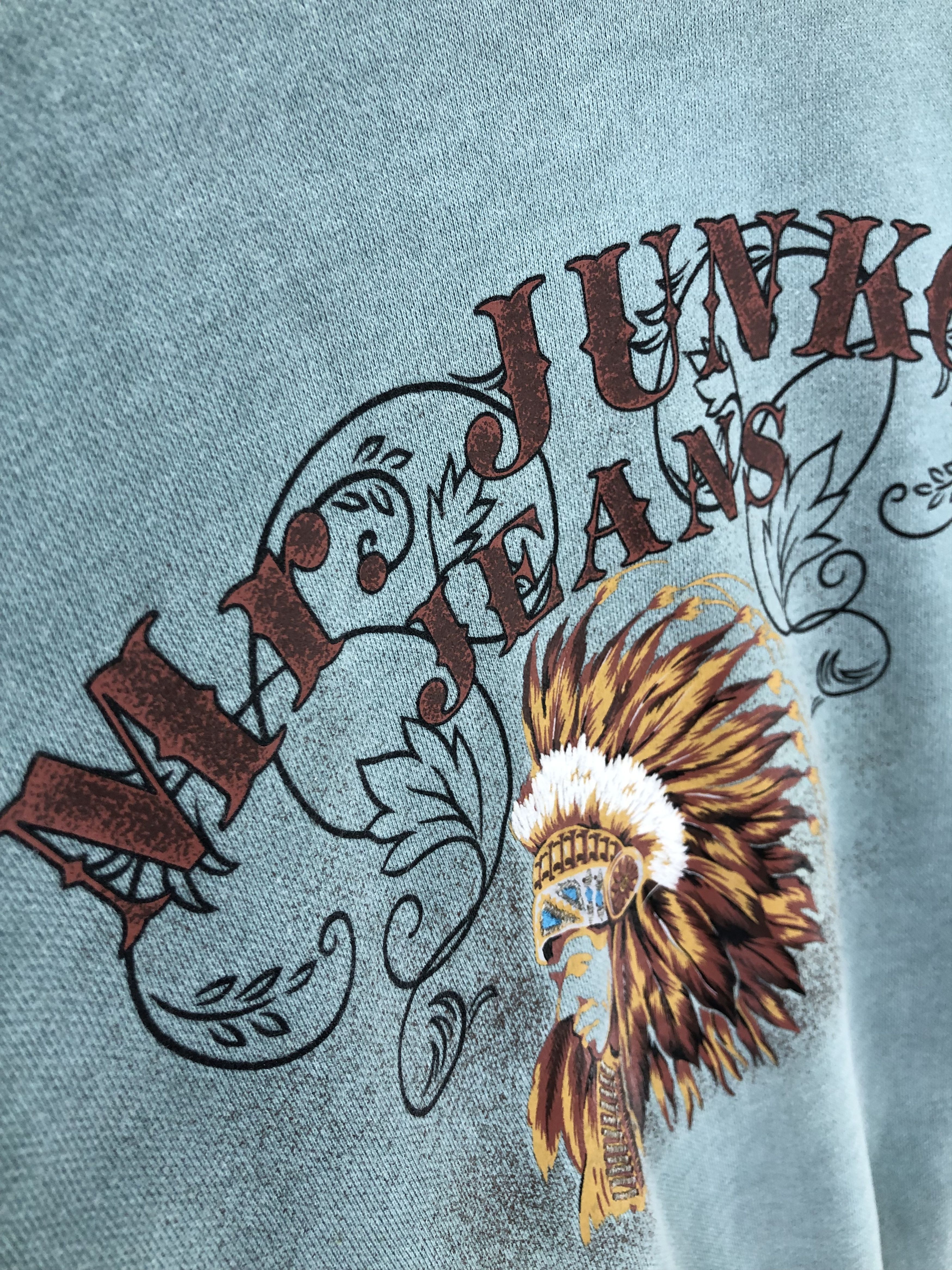 Mr. Junko Vintage 90s Mr. Junko Jeans Crewneck Sweatshirt Size US L / EU 52-54 / 3 - 6 Thumbnail