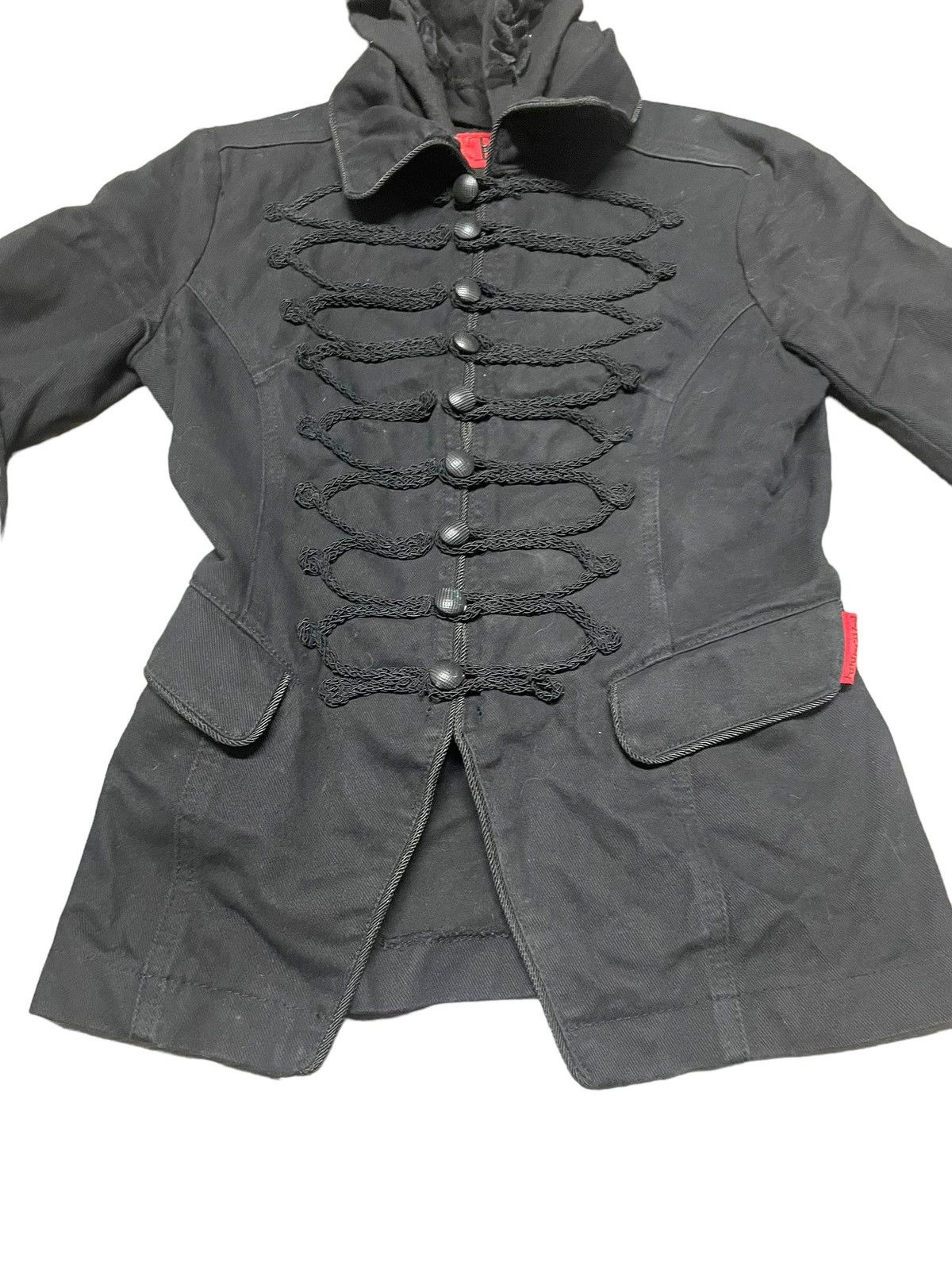 Goth Money × Tripp NYC Tripp NYC Jacket Marching Band Zip Jacket Women Black Size S / US 4 / IT 40 - 3 Thumbnail