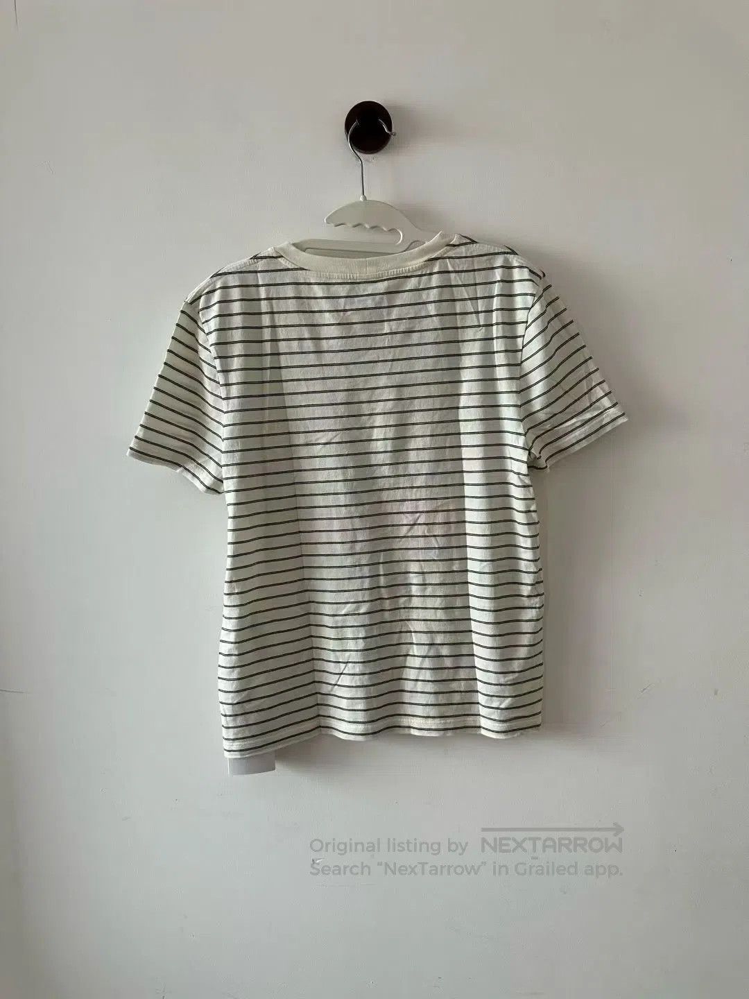 Celine CELINE Stripe Triomphe Logo Short Sleeve T-Shirt| Size XS / US 0-2 / IT 36-38 - 2 Thumbnail