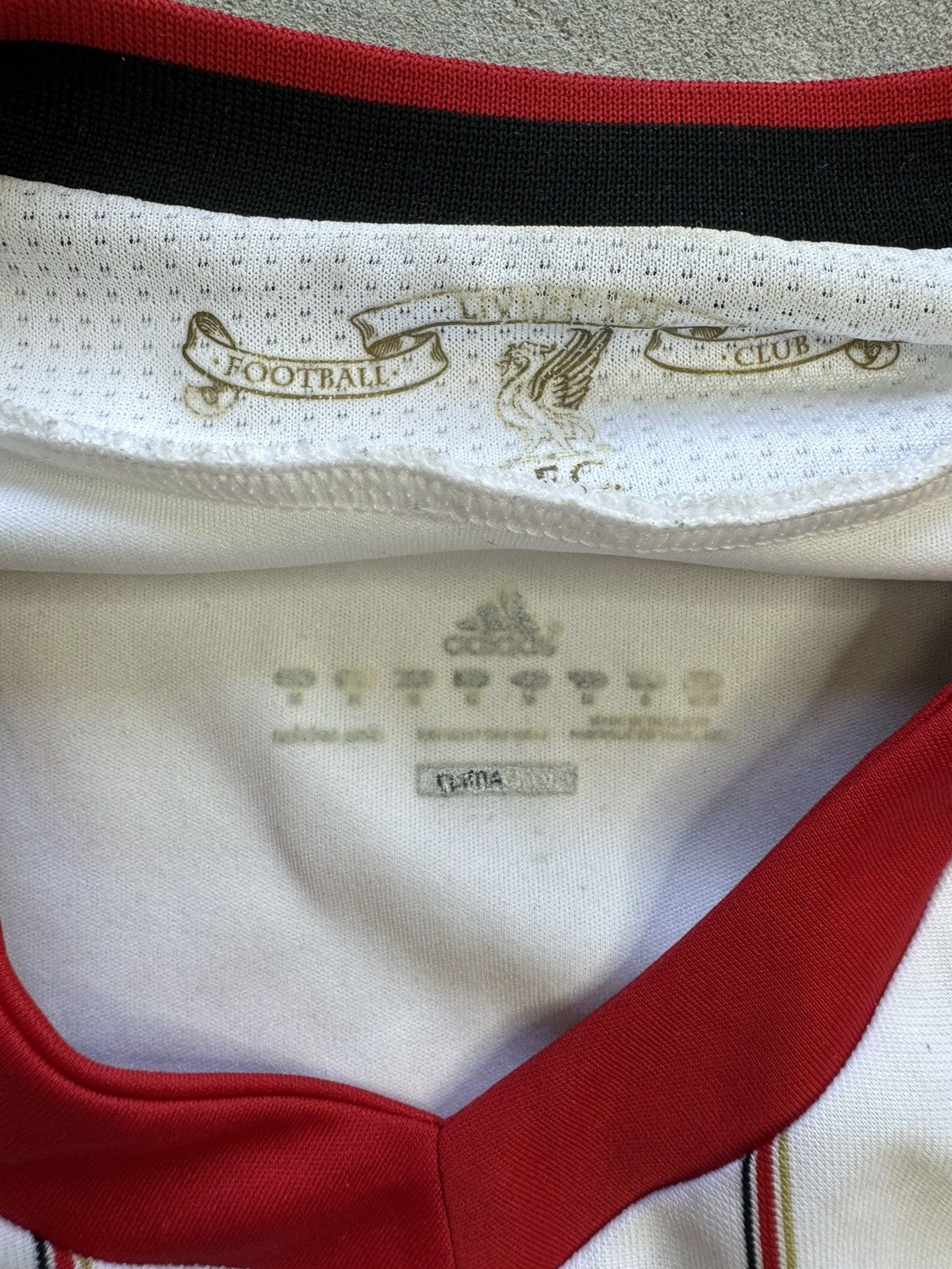 Adidas 2010 2011 Vintage Liverpool Adidas Away Soccer Jersey Size US M / EU 48-50 / 2 - 7 Thumbnail