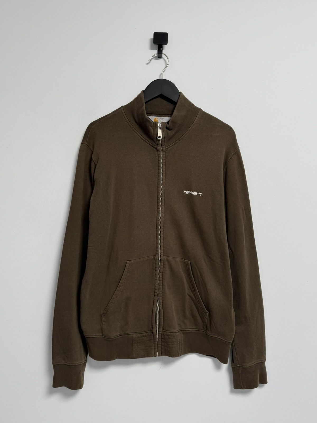 Carhartt Carhartt Zip Jacket Y2K style Brown Rare Size US M / EU 48-50 / 2 - 1 Thumbnail