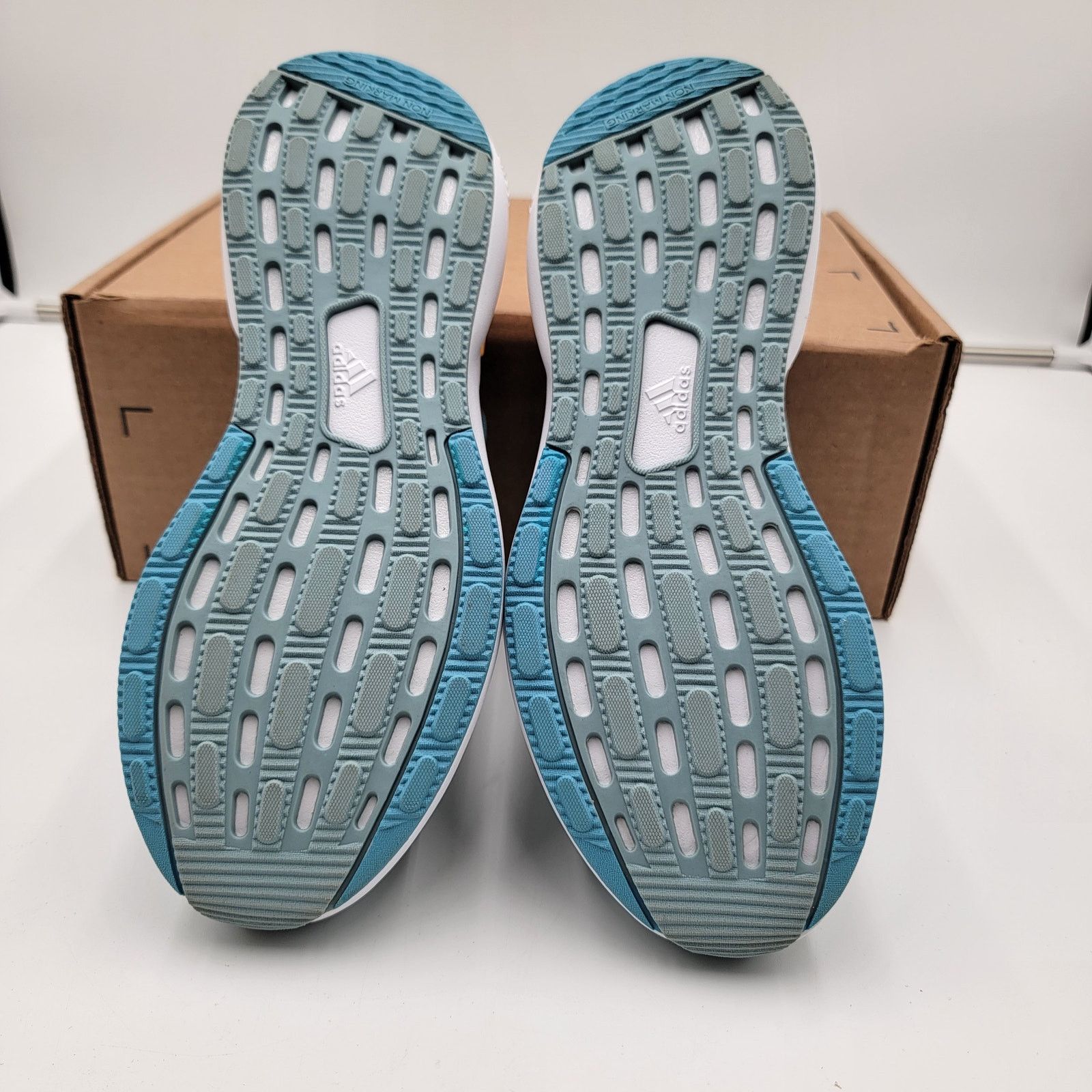 Adidas Adidas Mens RapidaSport Blue Running Shoes Sz 5 HP6126 (140) Size US 5 / EU 37 - 6 Thumbnail