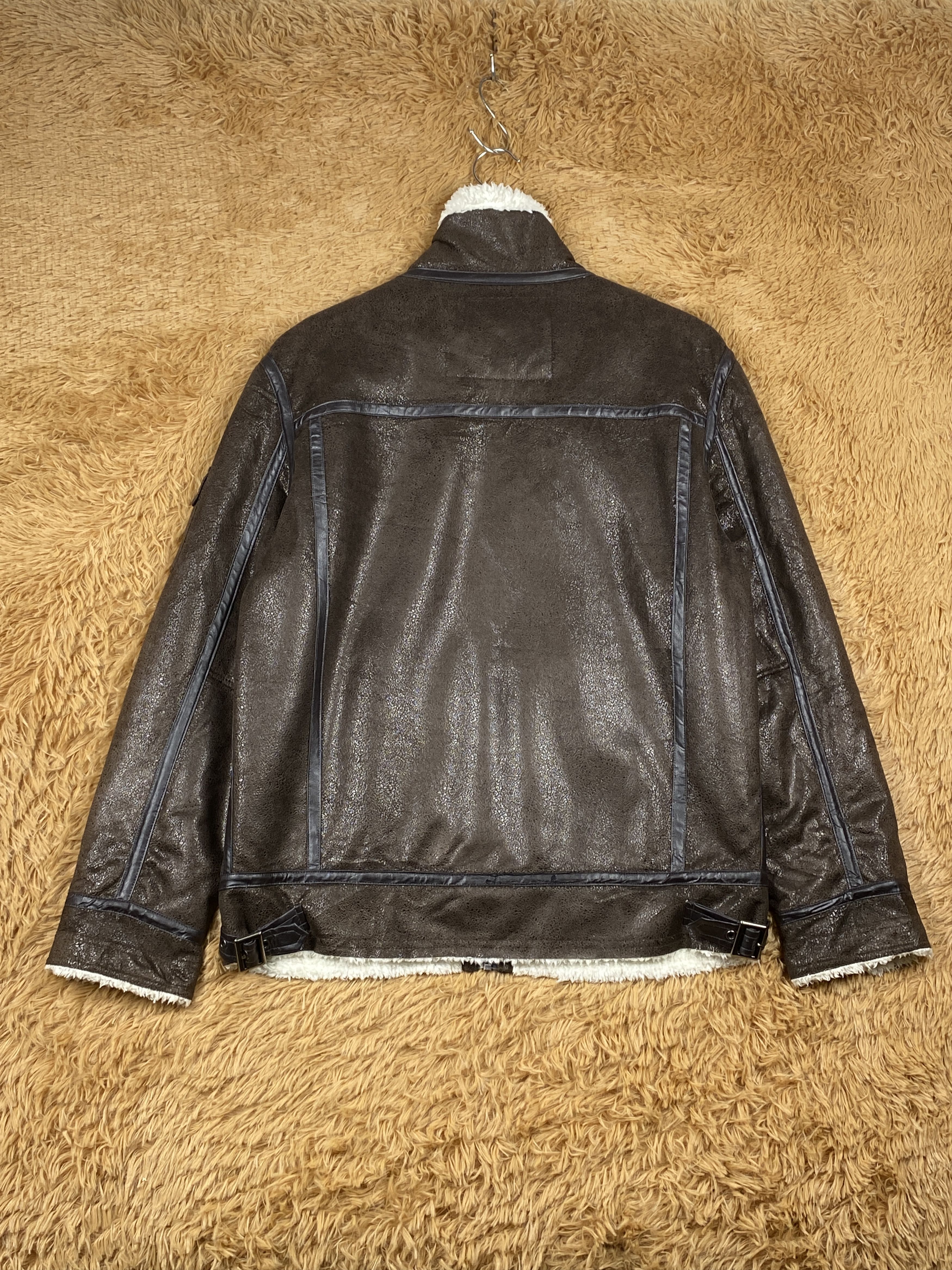 Japanese Brand Vintage Active Time Men Sherpa Lining Jacket J1711 Size US M / EU 48-50 / 2 - 5 Thumbnail