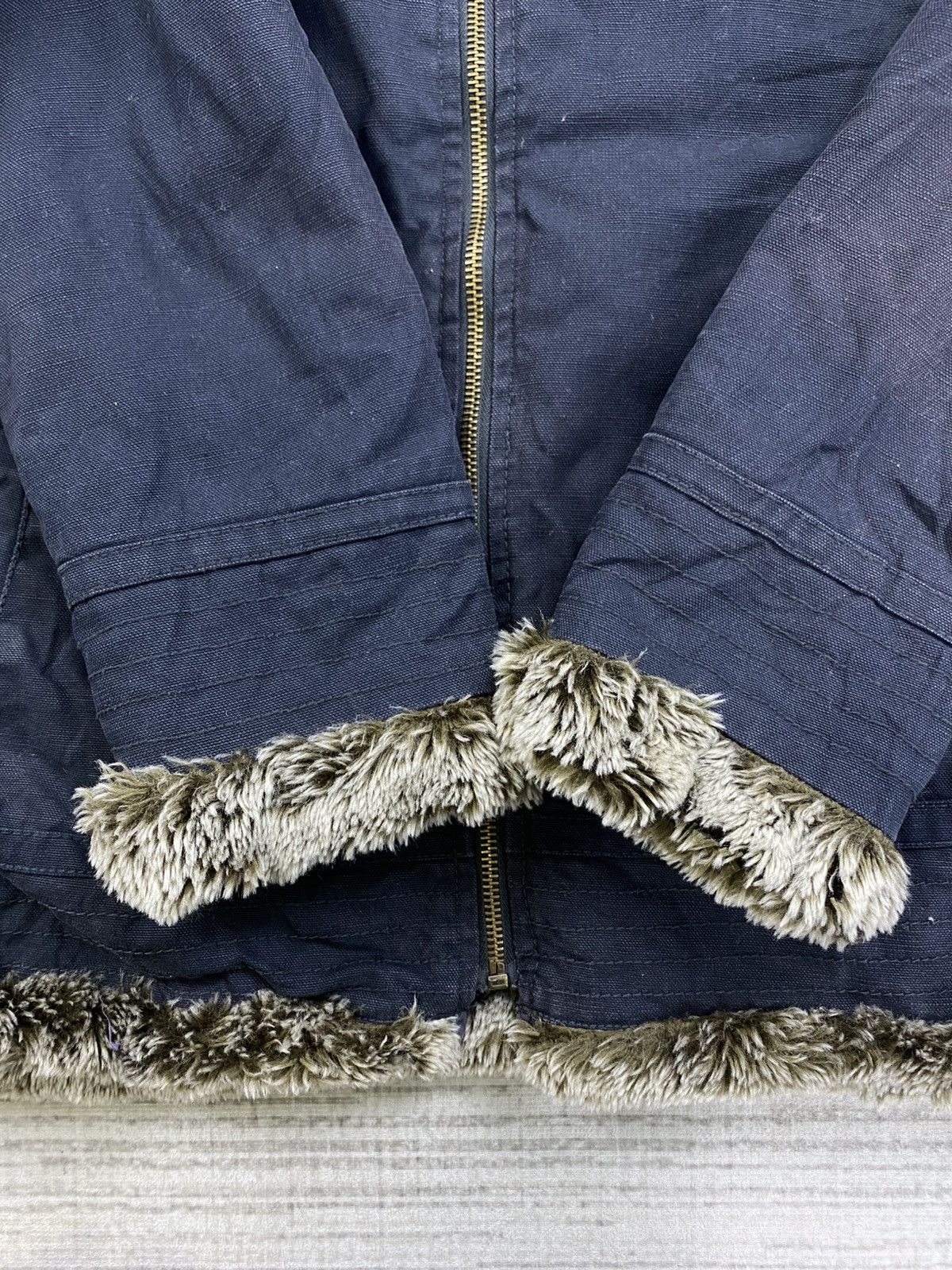 Exhibit66Studios × Japanese Brand Vintage Exhibitionist Sherpa Lined Jacket Size US M / EU 48-50 / 2 - 8 Thumbnail