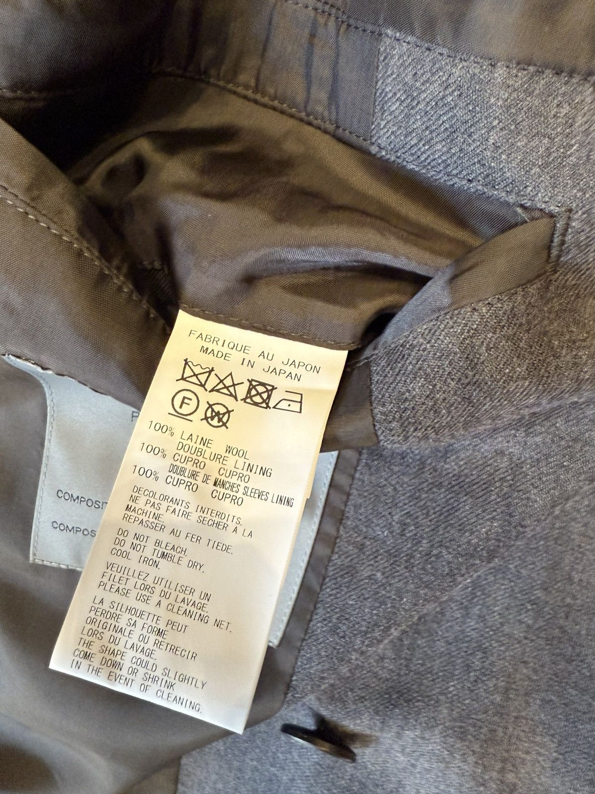 Yohji Yamamoto Print coat Size US L / EU 52-54 / 3 - 6 Thumbnail