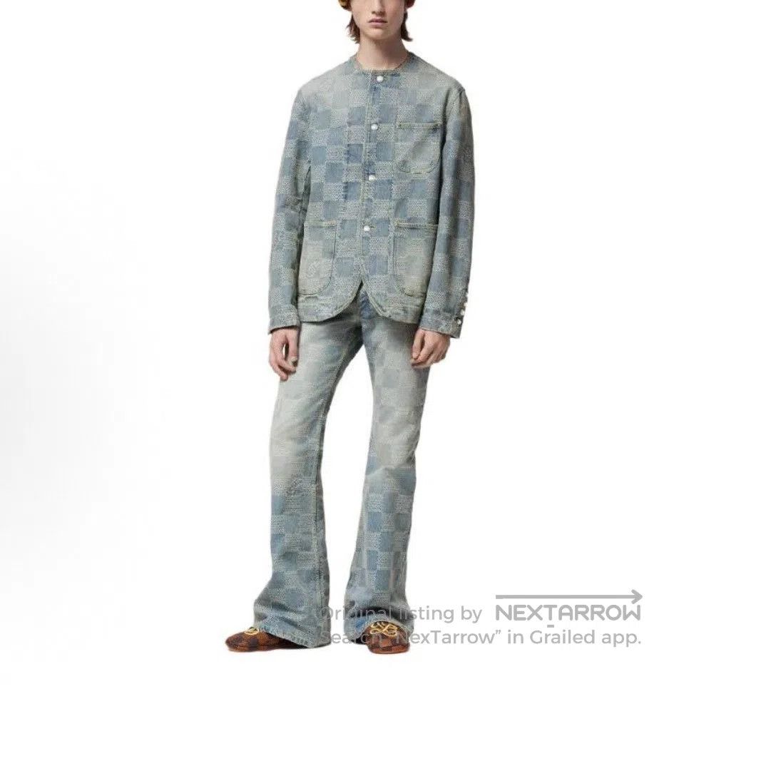 Louis Vuitton Louis Vuitton Checkerboard Flare Jeans. Size US 32 / EU 48 - 8 Thumbnail